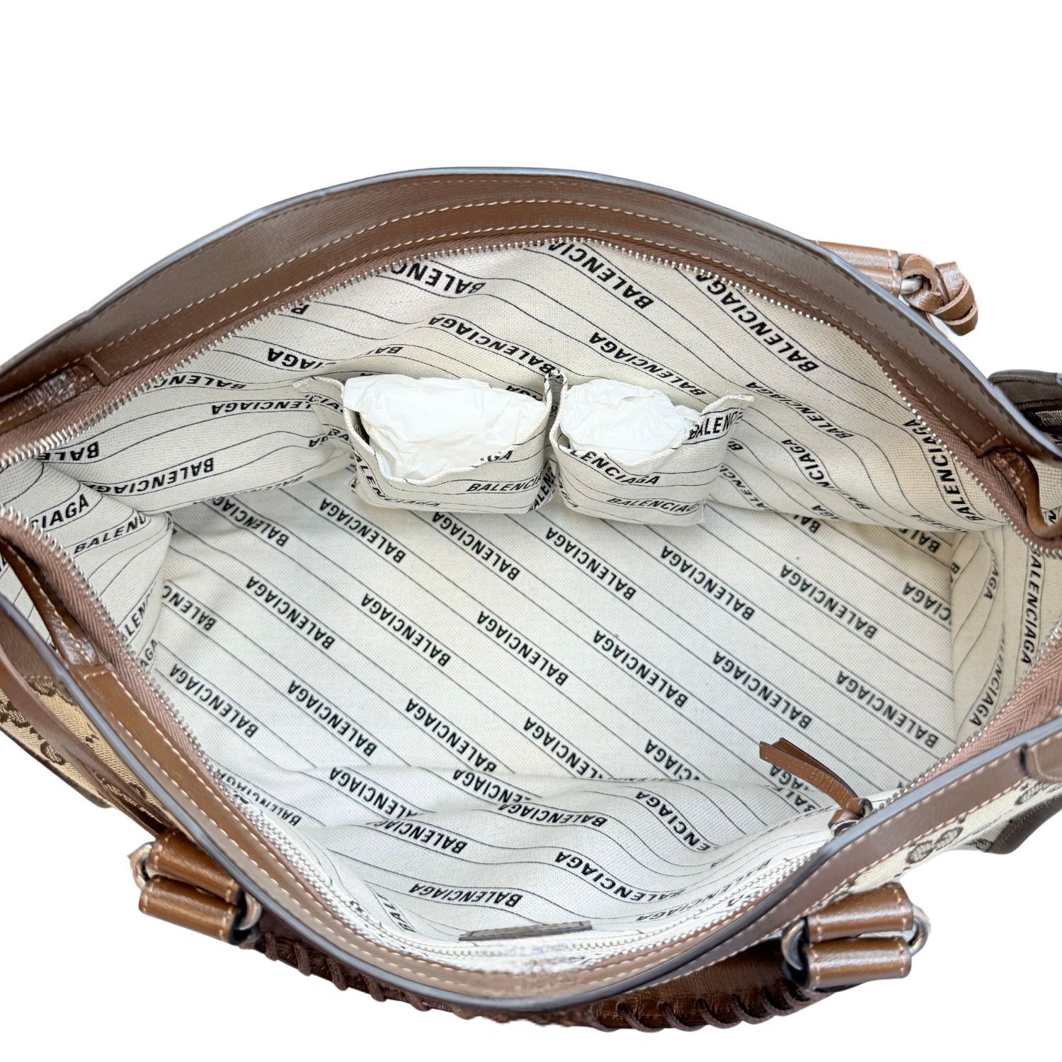 Balenciaga X Gucci Azalea Neo Classic Medium City Rare GG Hacker Project Bag