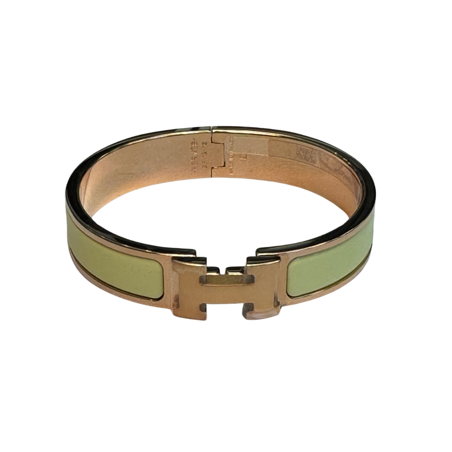 Hermès Clic H Bracelet Yellow