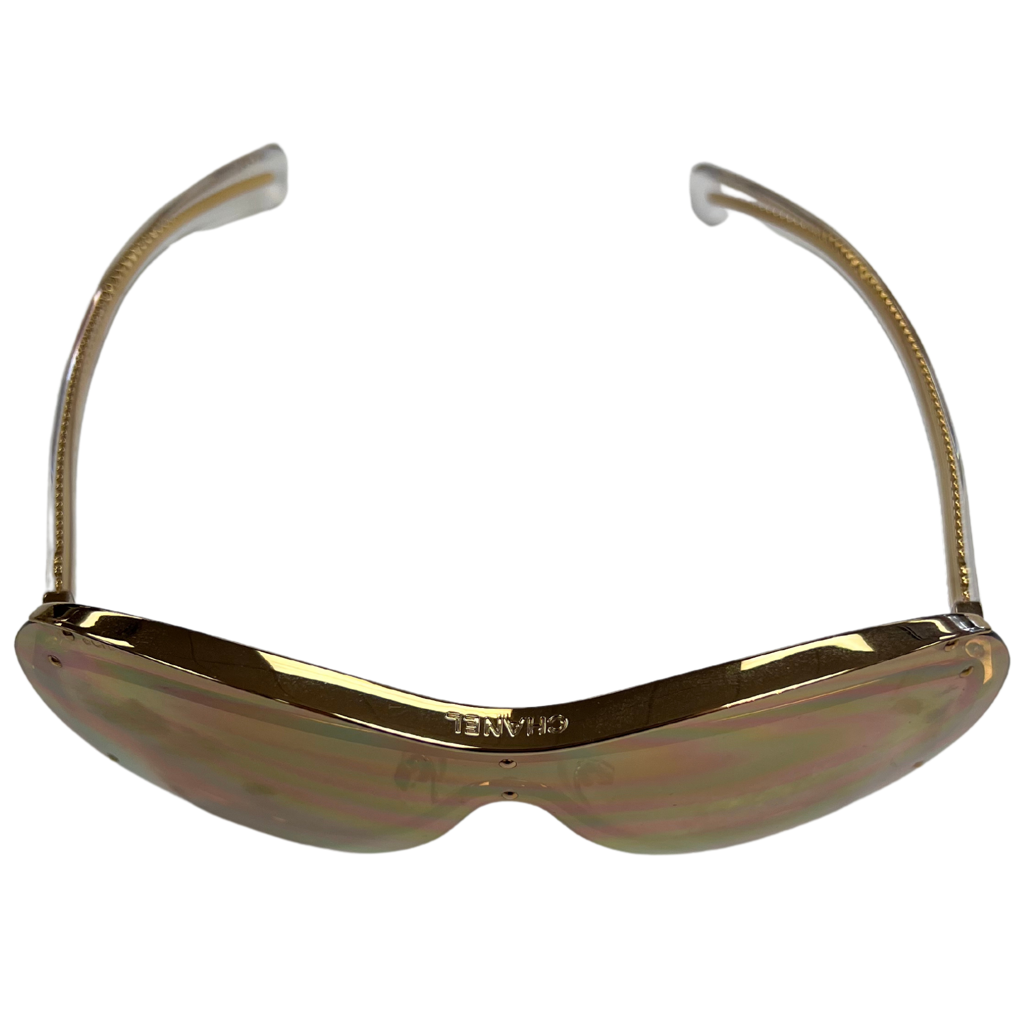Chanel 18K Shield Sunglasses