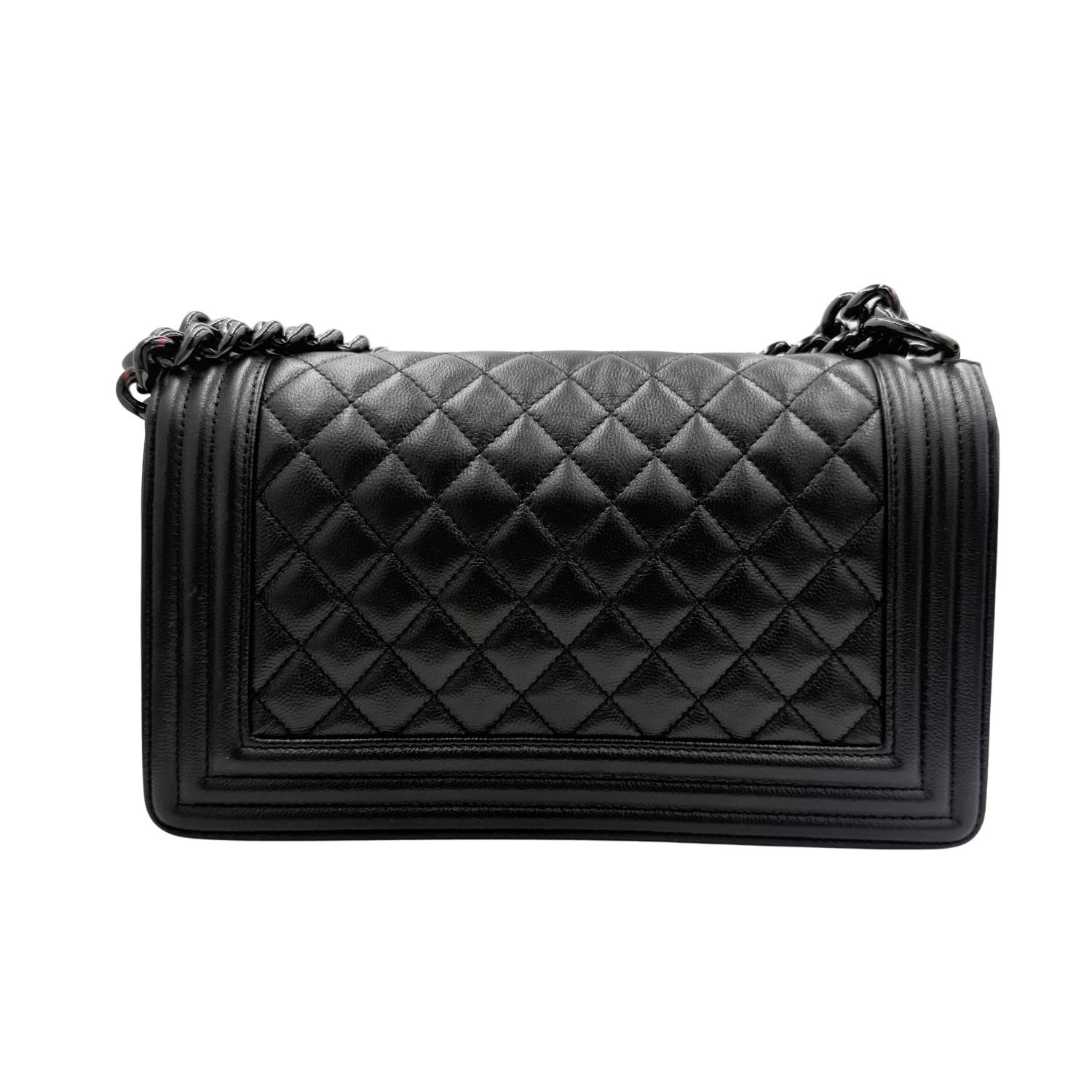 Chanel Medium So Black Boy Handbag