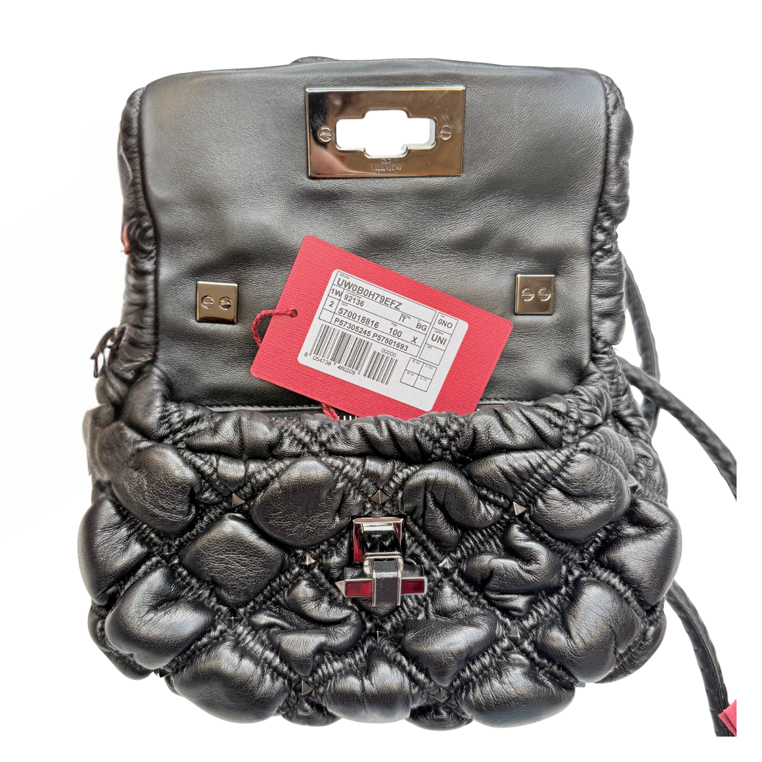 Valentino Rockstud Spike Me Crossbody Bag Black