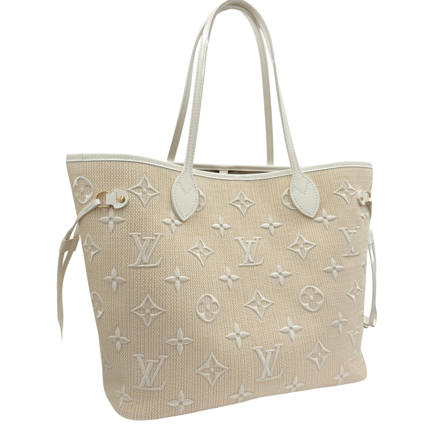 Louis Vuitton Monogram By The Pool Neverfull MM with Pouch