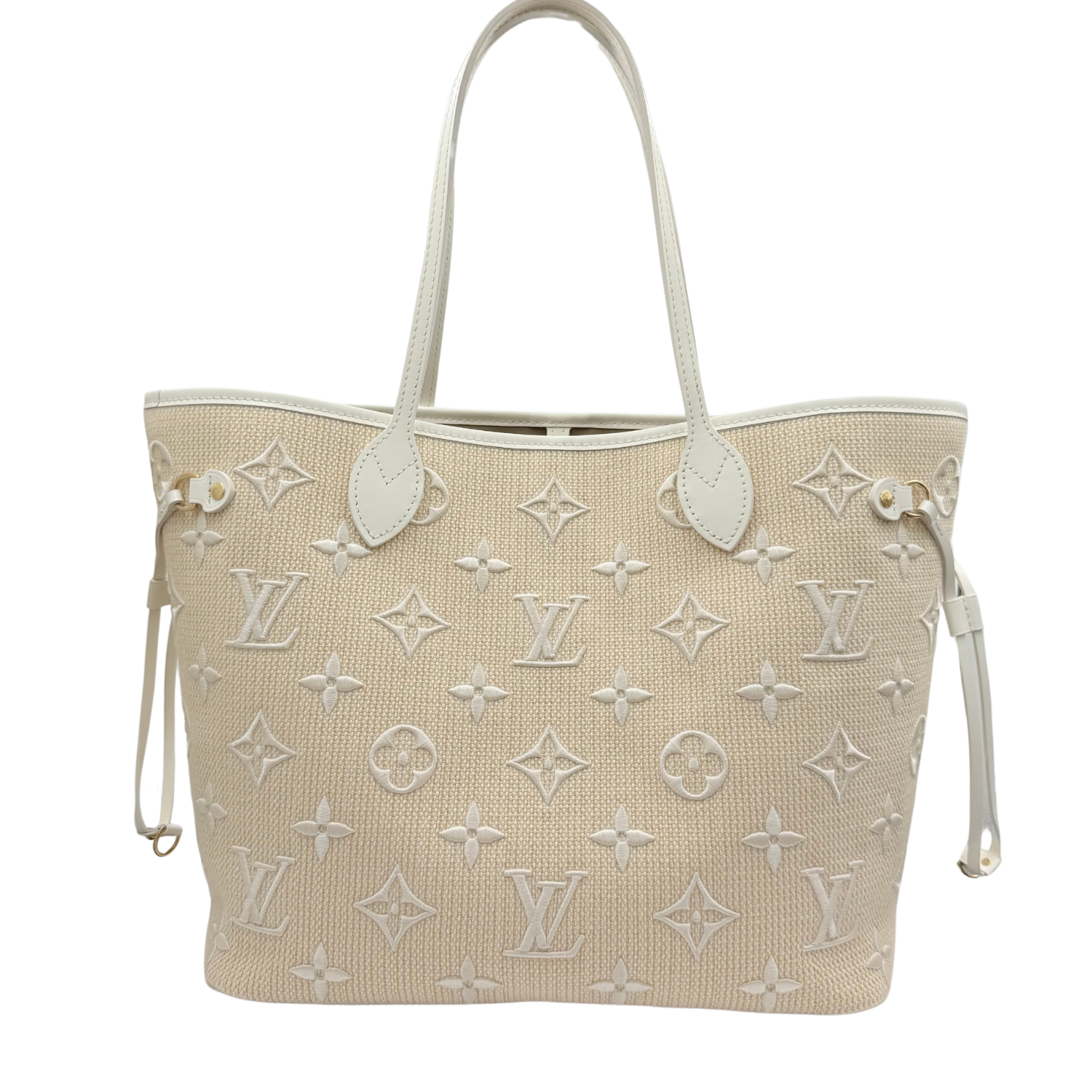 Louis Vuitton Monogram By The Pool Neverfull MM with Pouch
