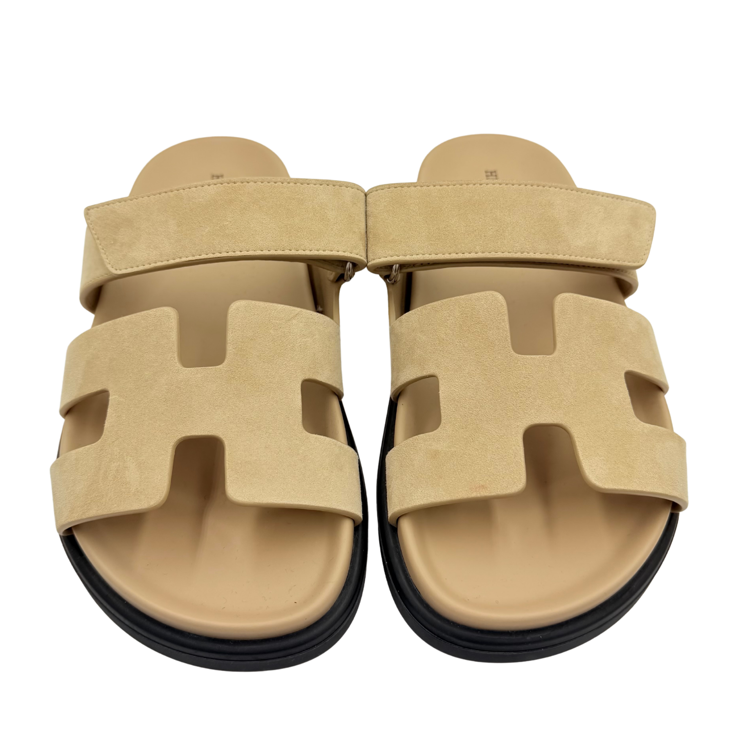 Hermès Chypre Sandal in Beige Nomade