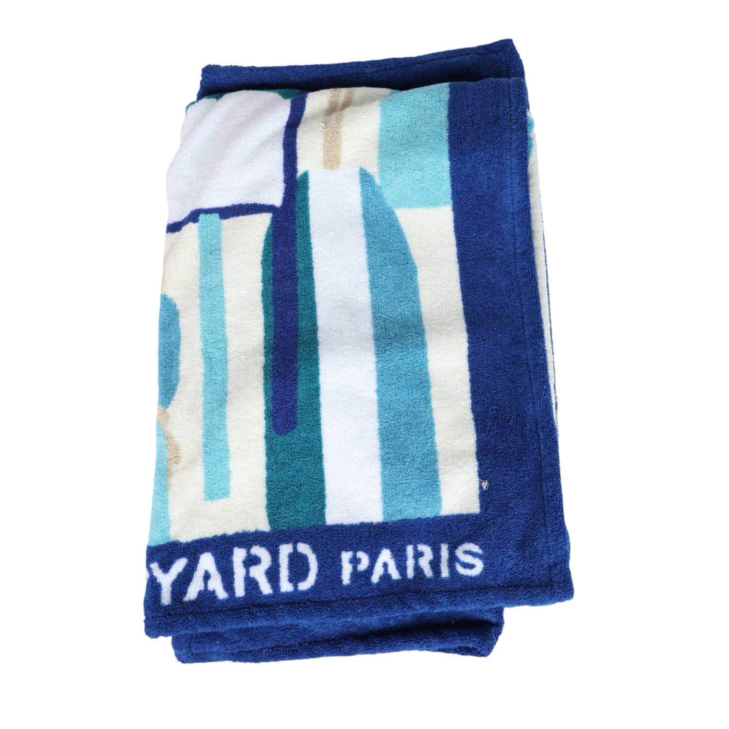 Goyard Goyardine St. Louis GM Tote Bag Turquoise & Balise Beach Towel Set