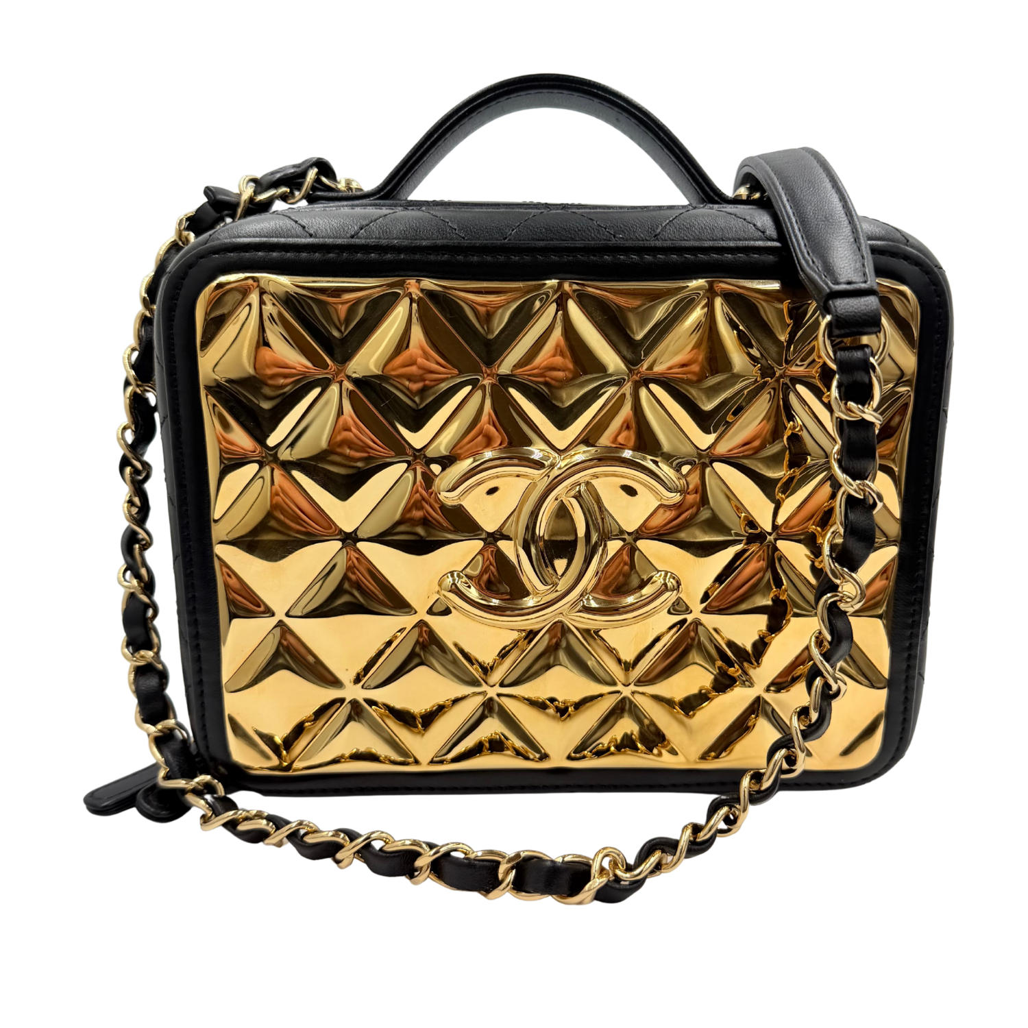 Golden Plate Vanity Case