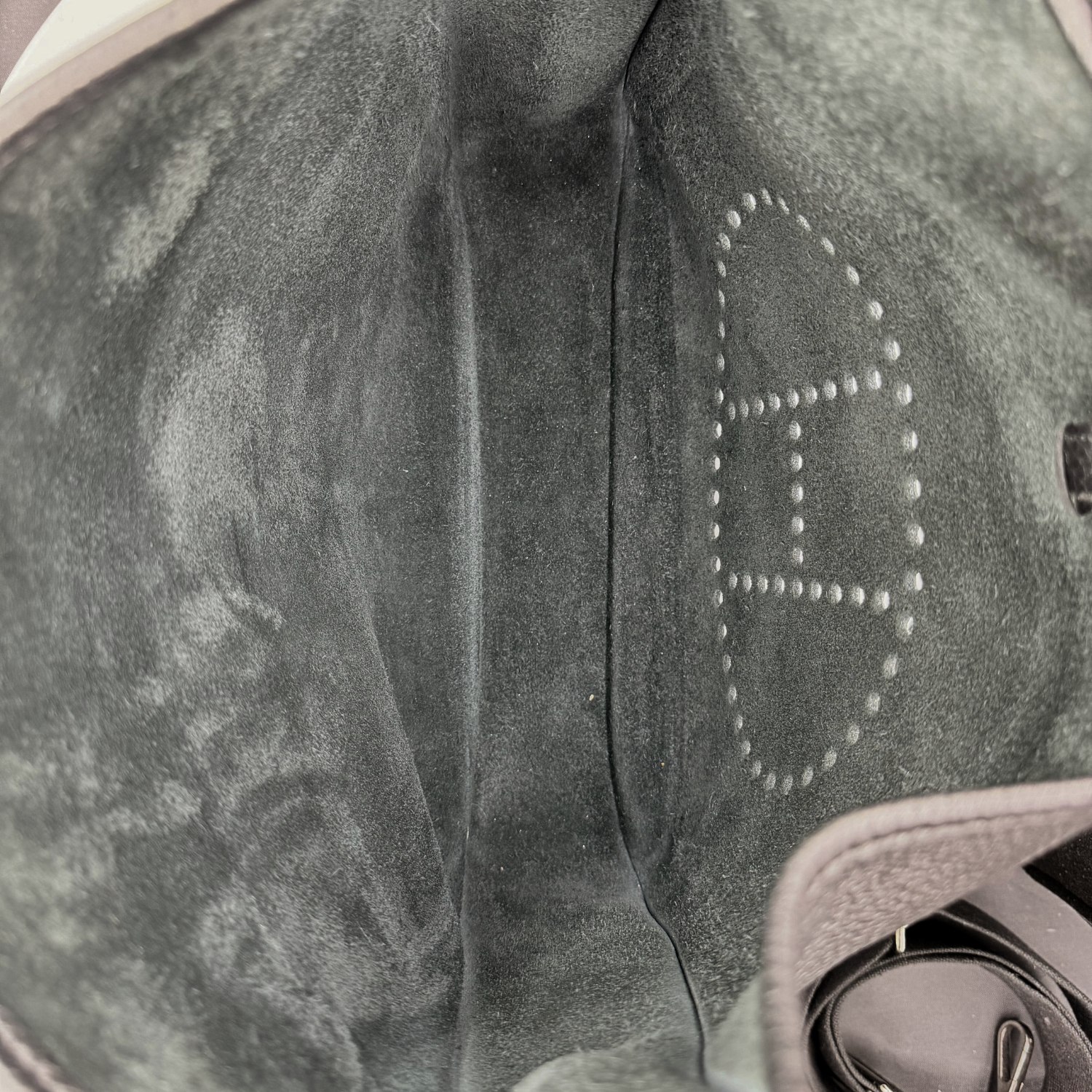 Hermès Taurillon Clemence Evelyne III GM 33 Black Palladium Hardware