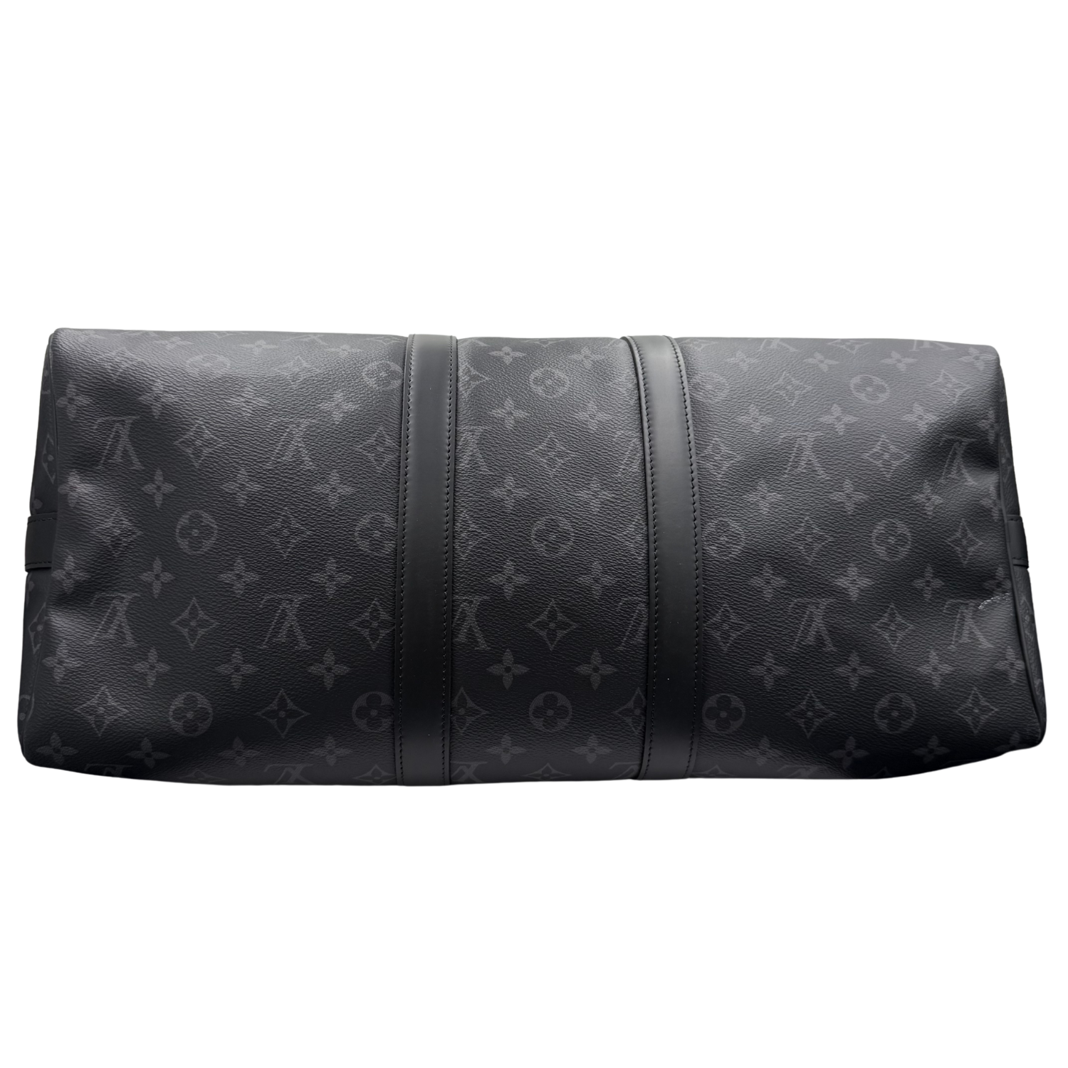 Louis Vuitton LV Monogram Eclipse Keepall Bandoulière 45 Black Out
