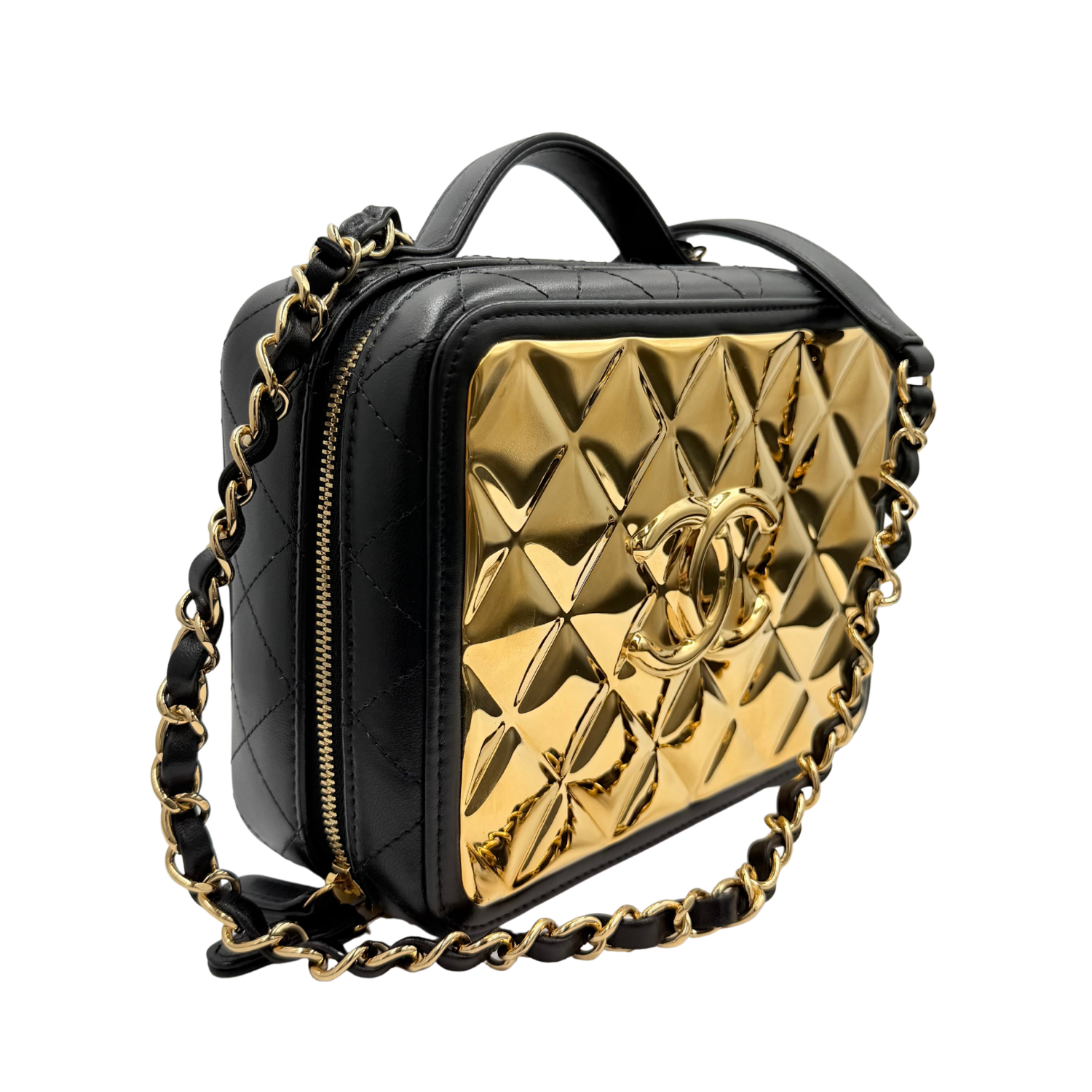 Golden Plate Vanity Case