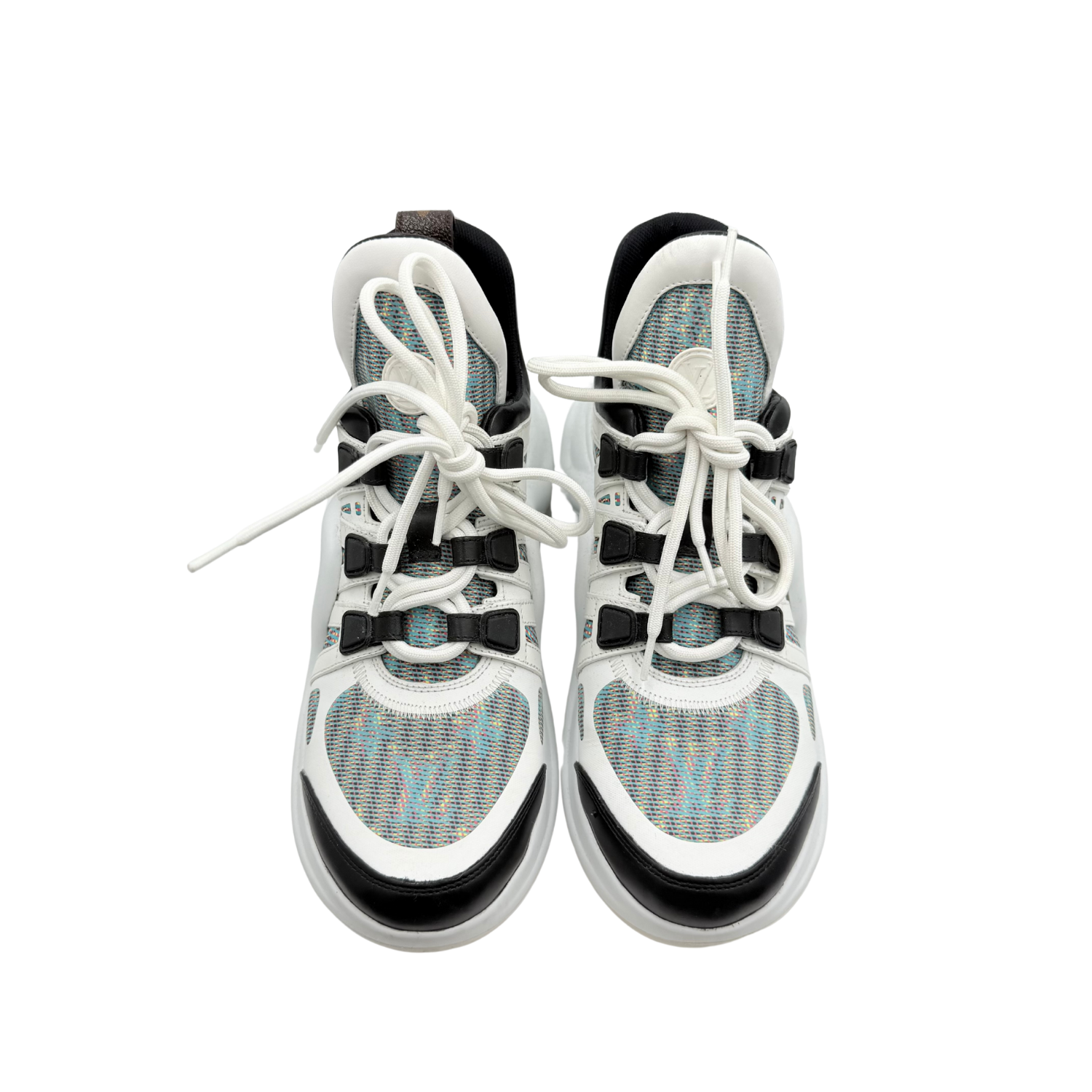 Louis Vuitton LV Monogram Leather Chunky Sneakers