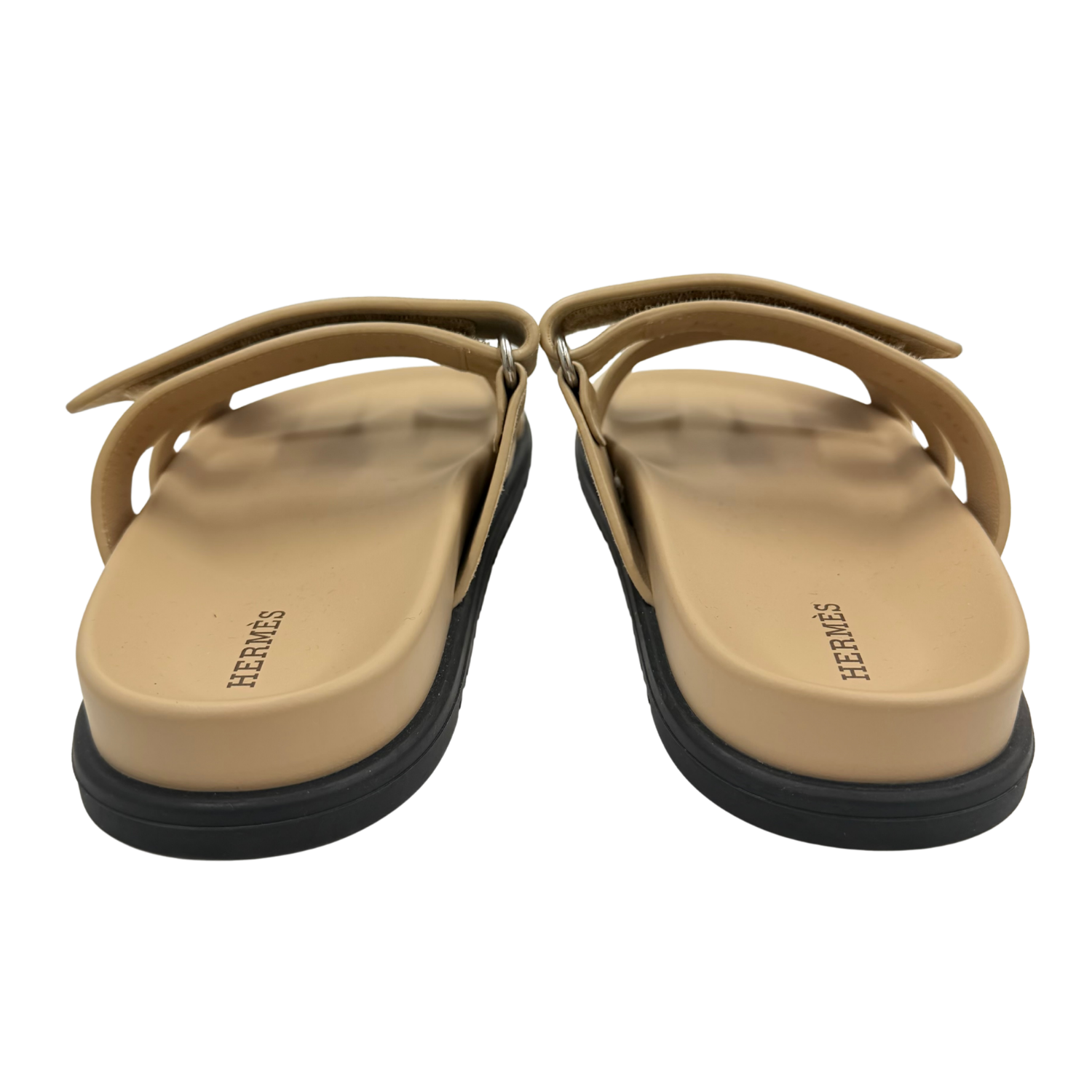 Hermès Chypre Sandal in Beige Nomade