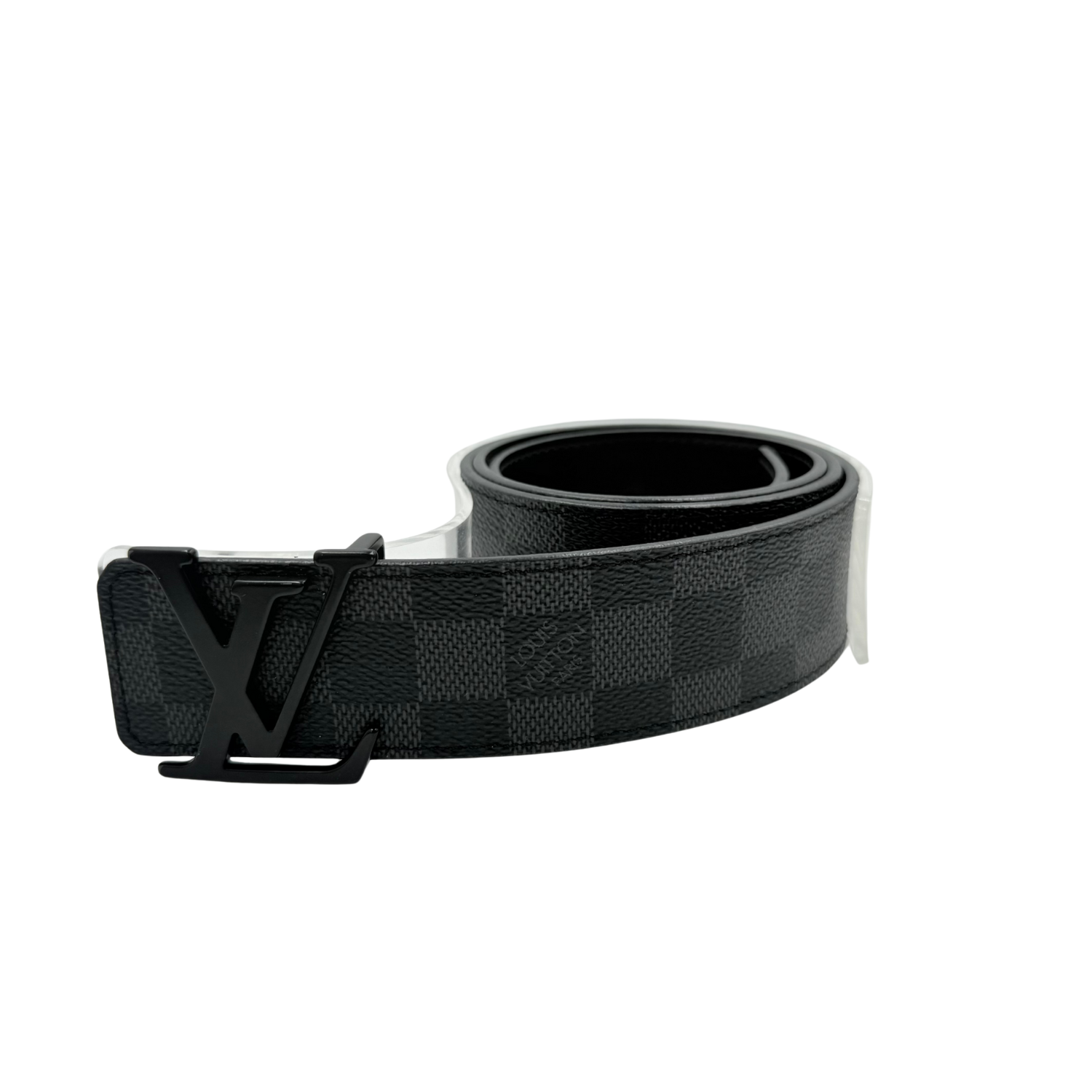 Louis Vuitton LV Damier 40mm Belt Graphite