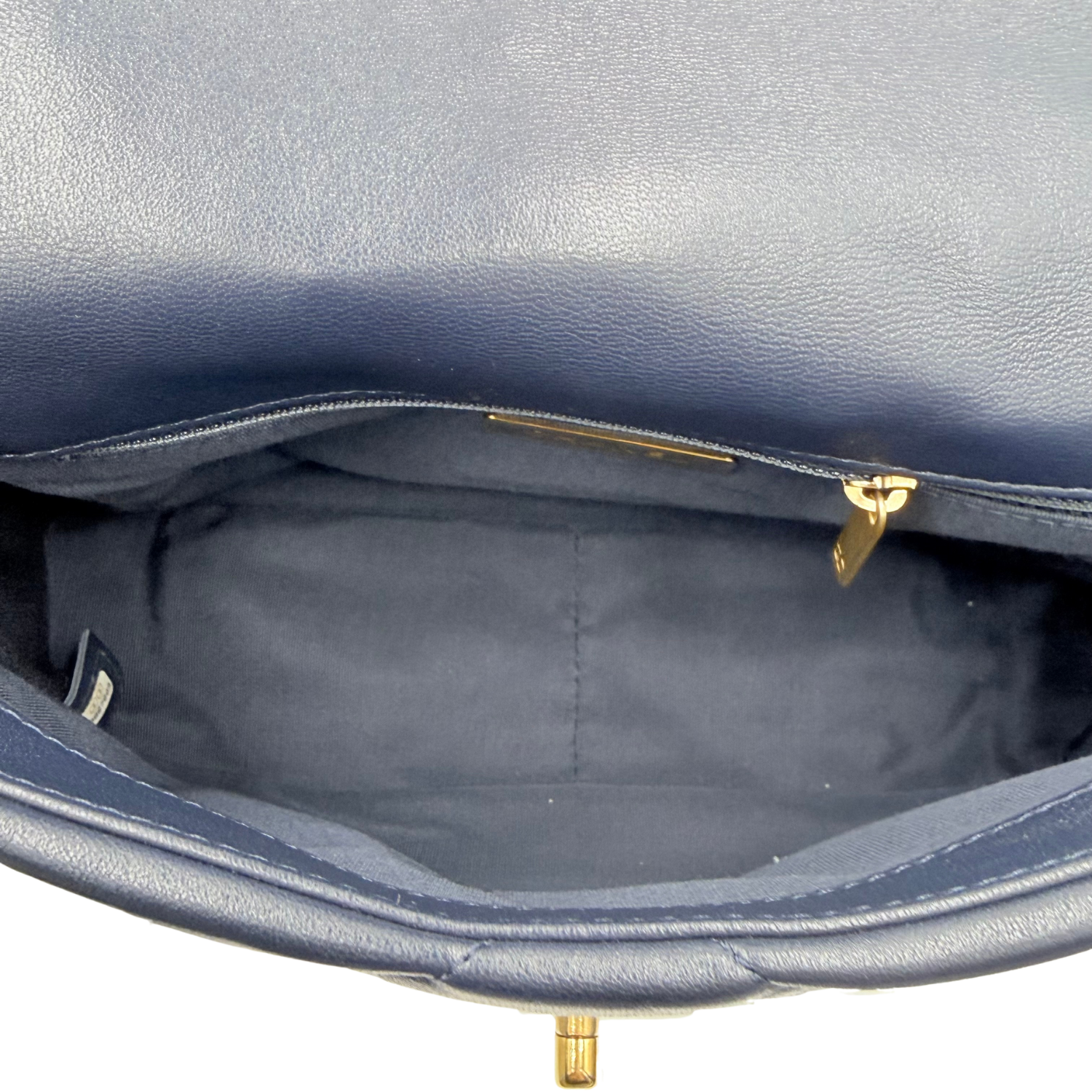 Chanel 19 Medium Flap Bag Navy