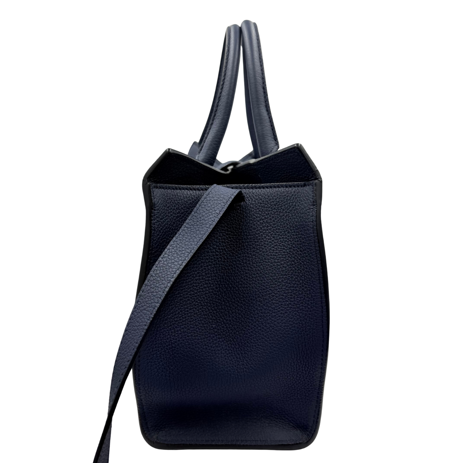 Gucci Small Leather Jackie Soft Tote Bag Navy