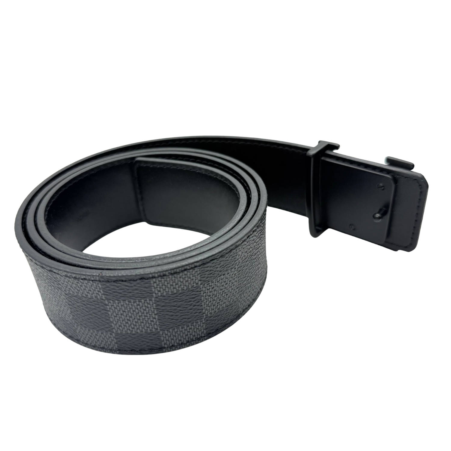 Louis Vuitton LV Damier 40mm Belt Graphite