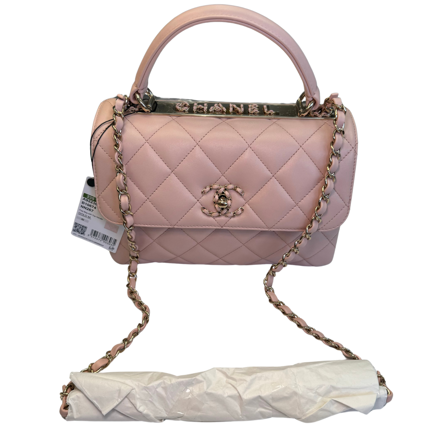 Chanel Classic Small Trendy Flap Bag Pink