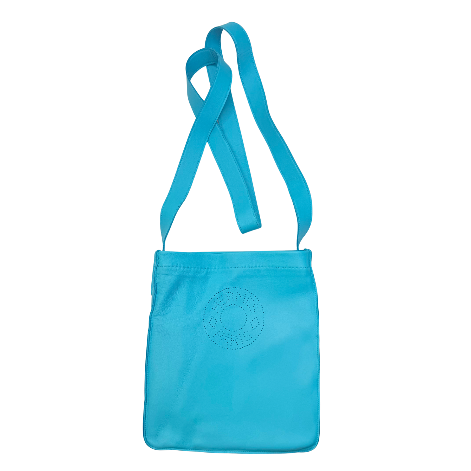 Hermès Mini Clou de Selle Blue