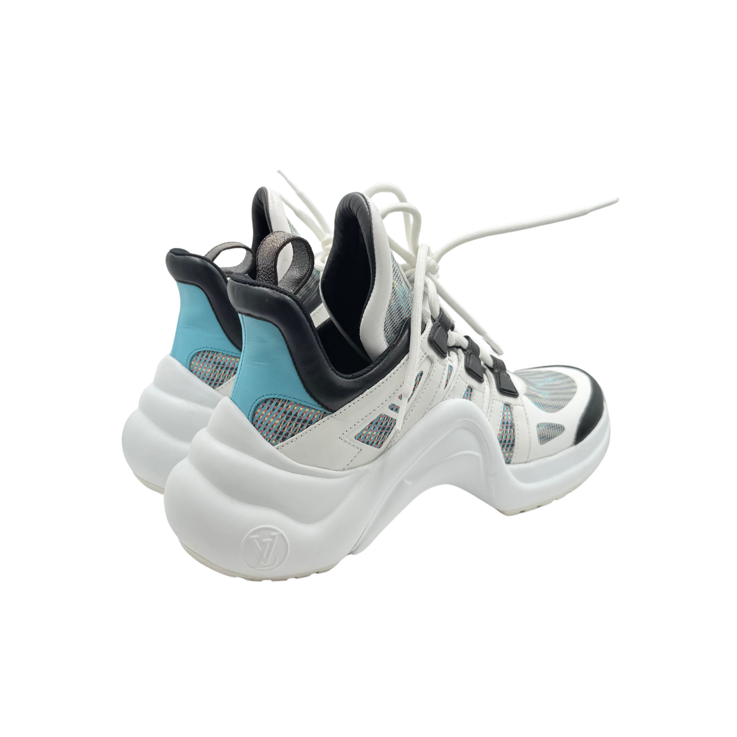 Louis Vuitton LV Monogram Leather Chunky Sneakers