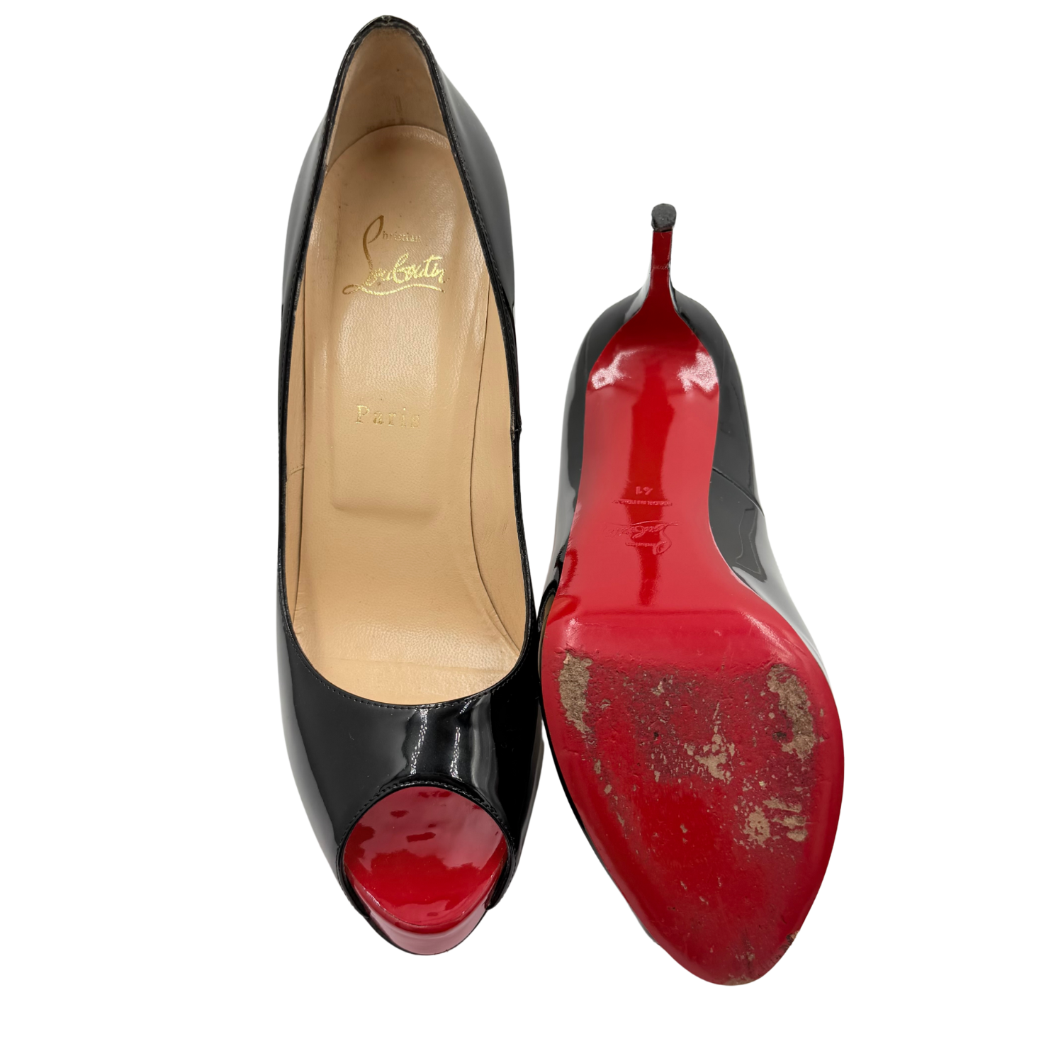 Christian Louboutin New Very Privé 120mm Platform Pumps