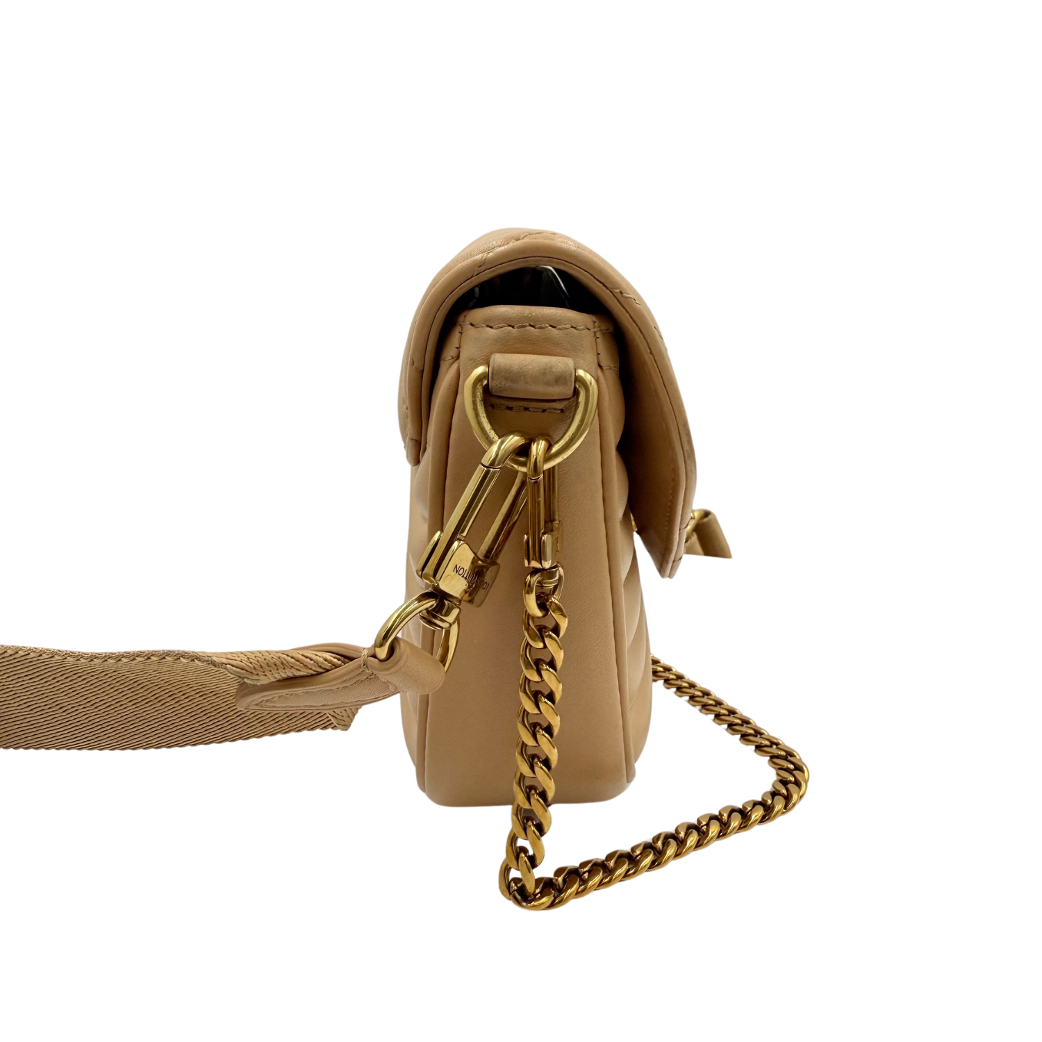 Louis Vuitton Small New Wave Multi-Pochette Tan