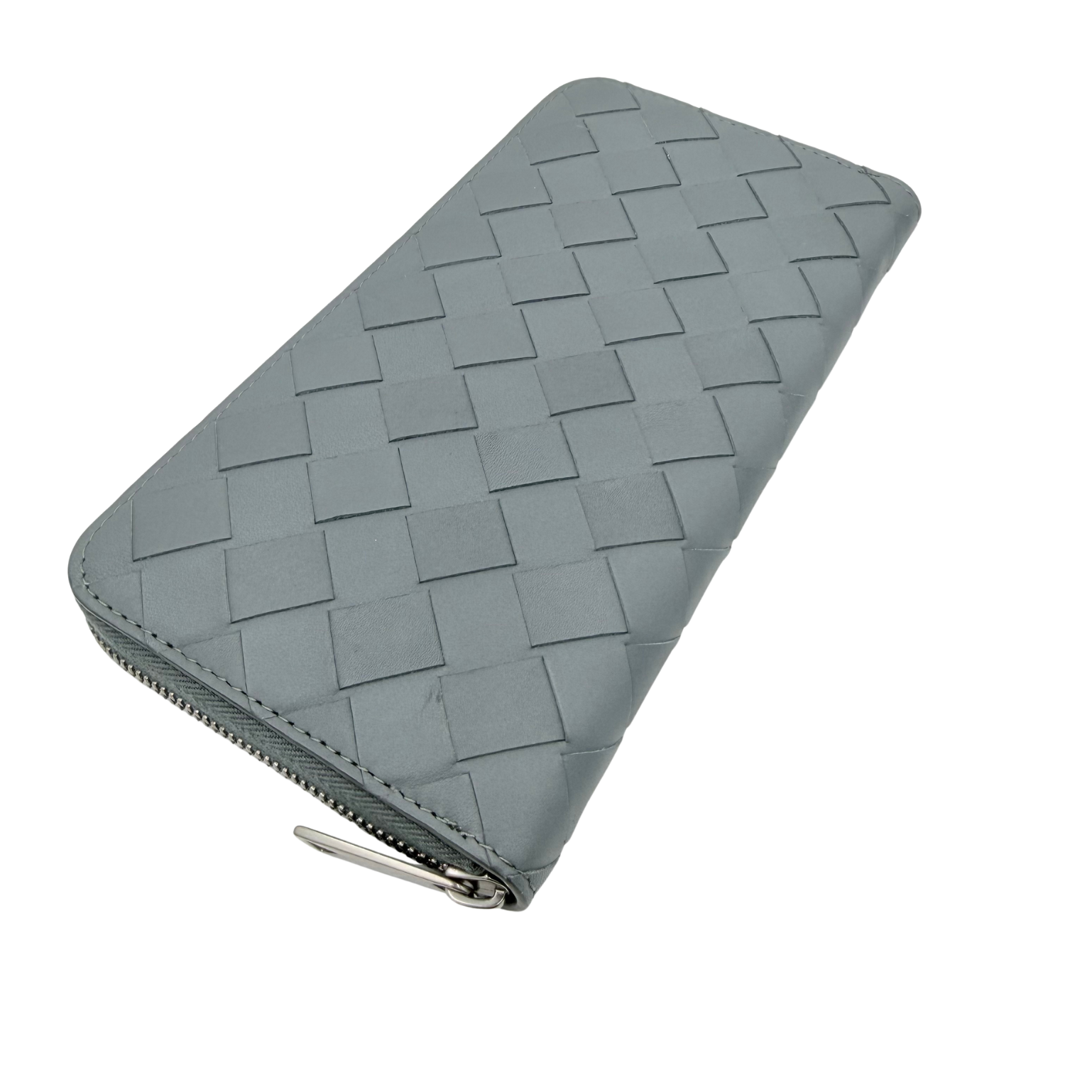 Bottega Veneta Intrecciato Weave Leather Continental Wallet