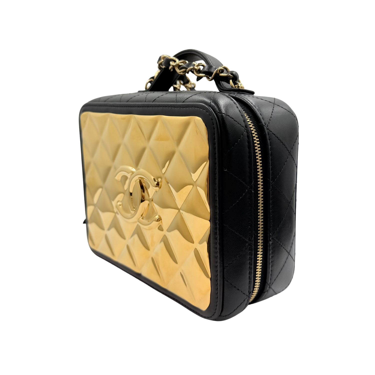 Golden Plate Vanity Case