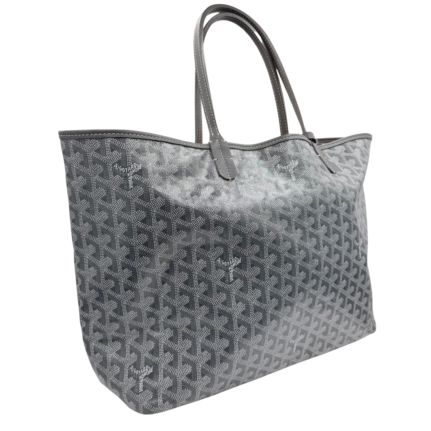 Goyard St. Louis PM Tote Bag Gray