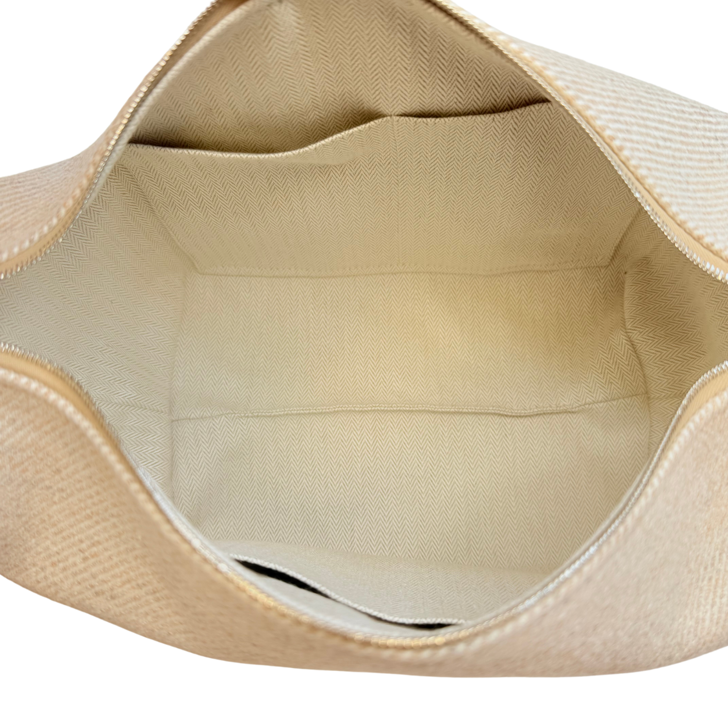 Hermès Toile Bride-A-Brac Large Travel Case Beige