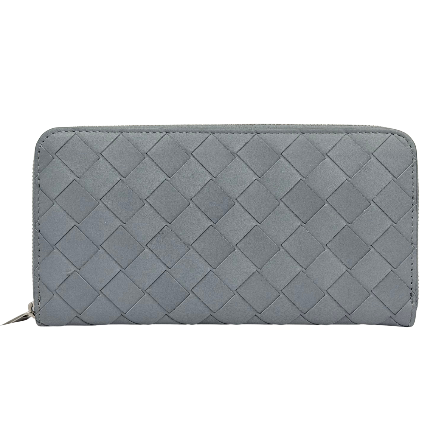 Bottega Veneta Intrecciato Weave Leather Continental Wallet