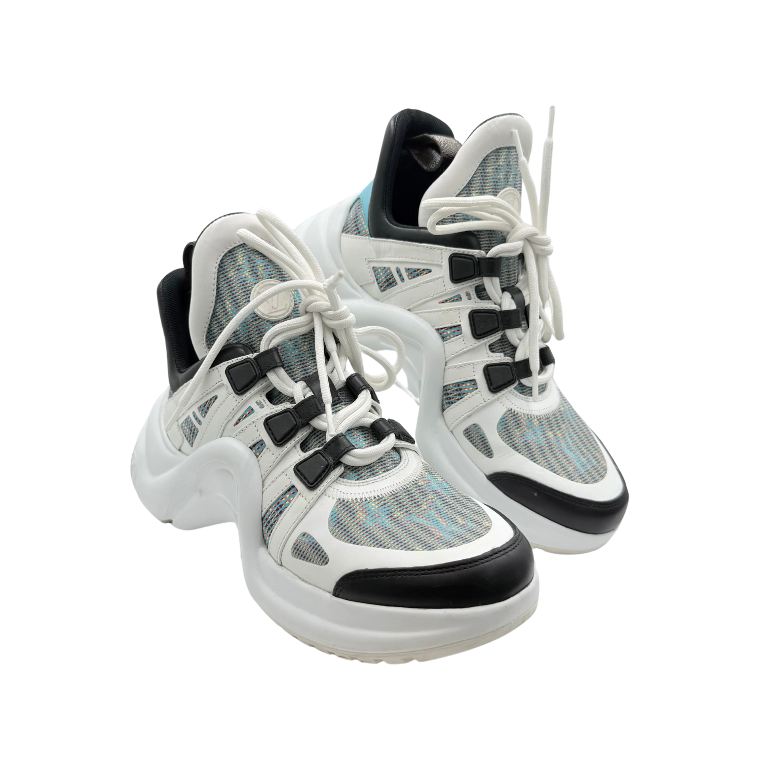 Louis Vuitton LV Monogram Leather Chunky Sneakers