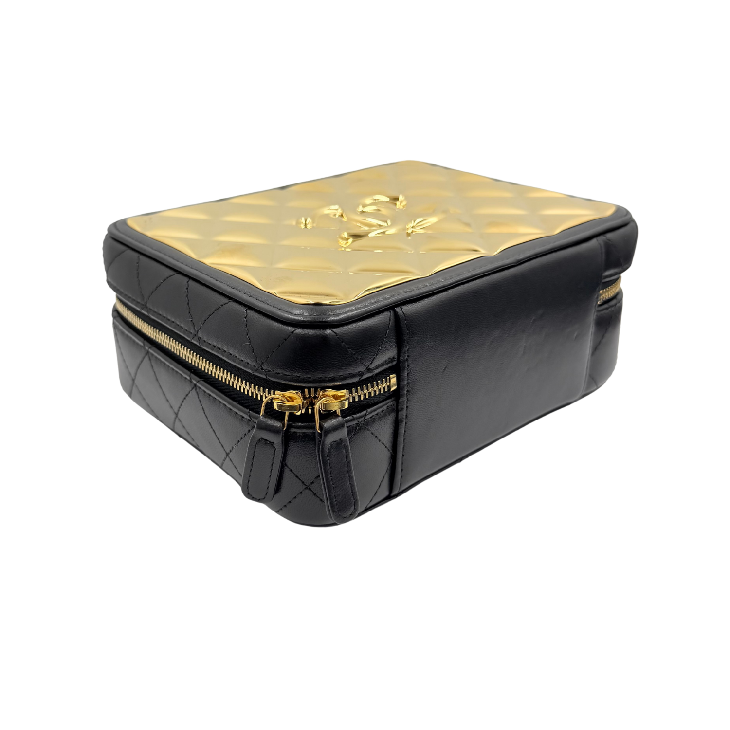 Golden Plate Vanity Case