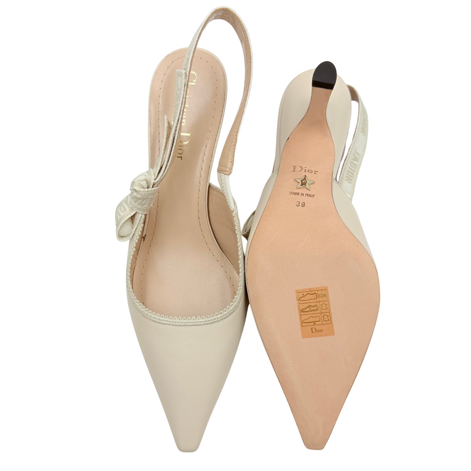 Christian Dior J'Adior Slingback Pump Light Biscuit Beige
