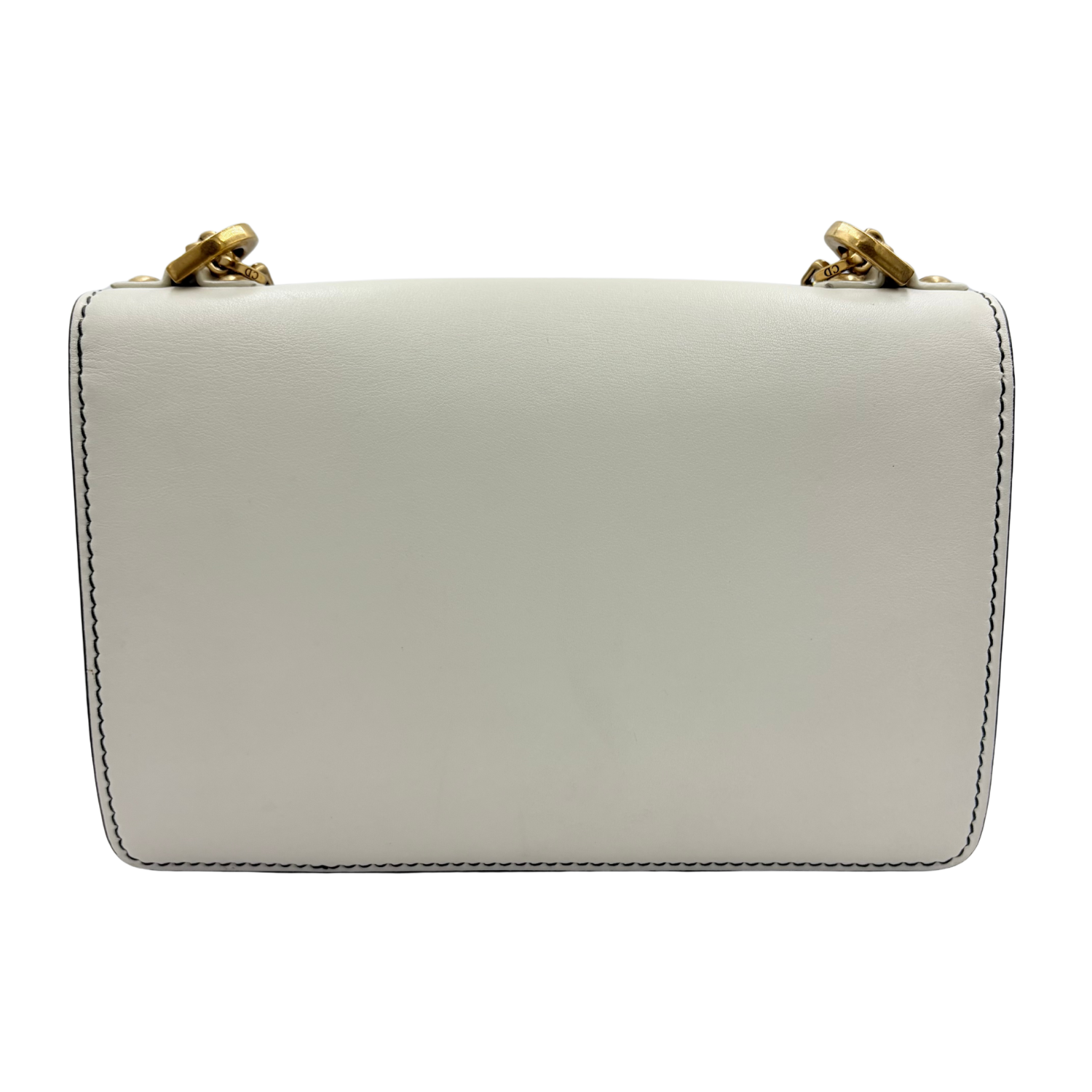Christian Dior Medium Leather J'adior Flap Bag Cream