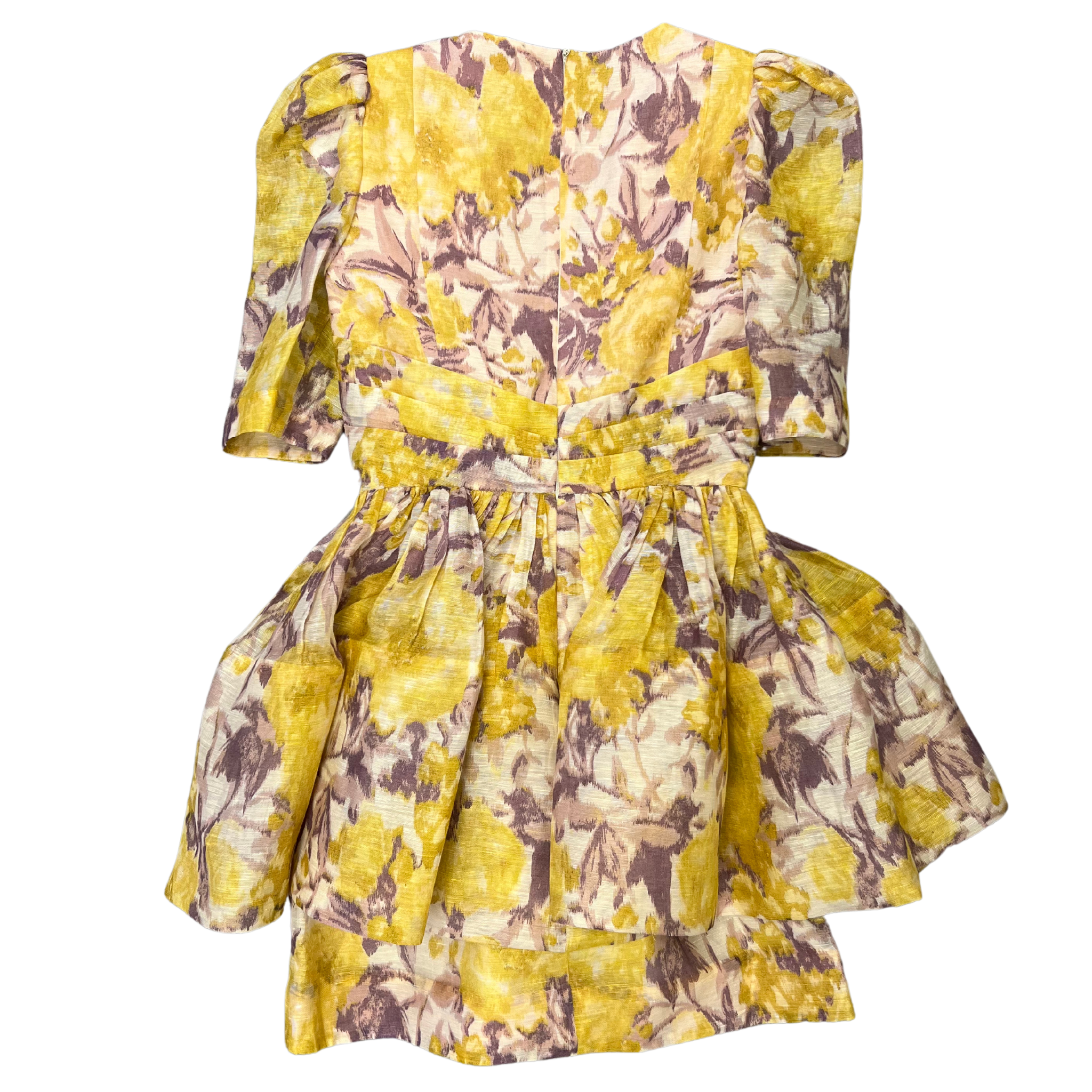 Zimmermann High Tide Peplum Mini