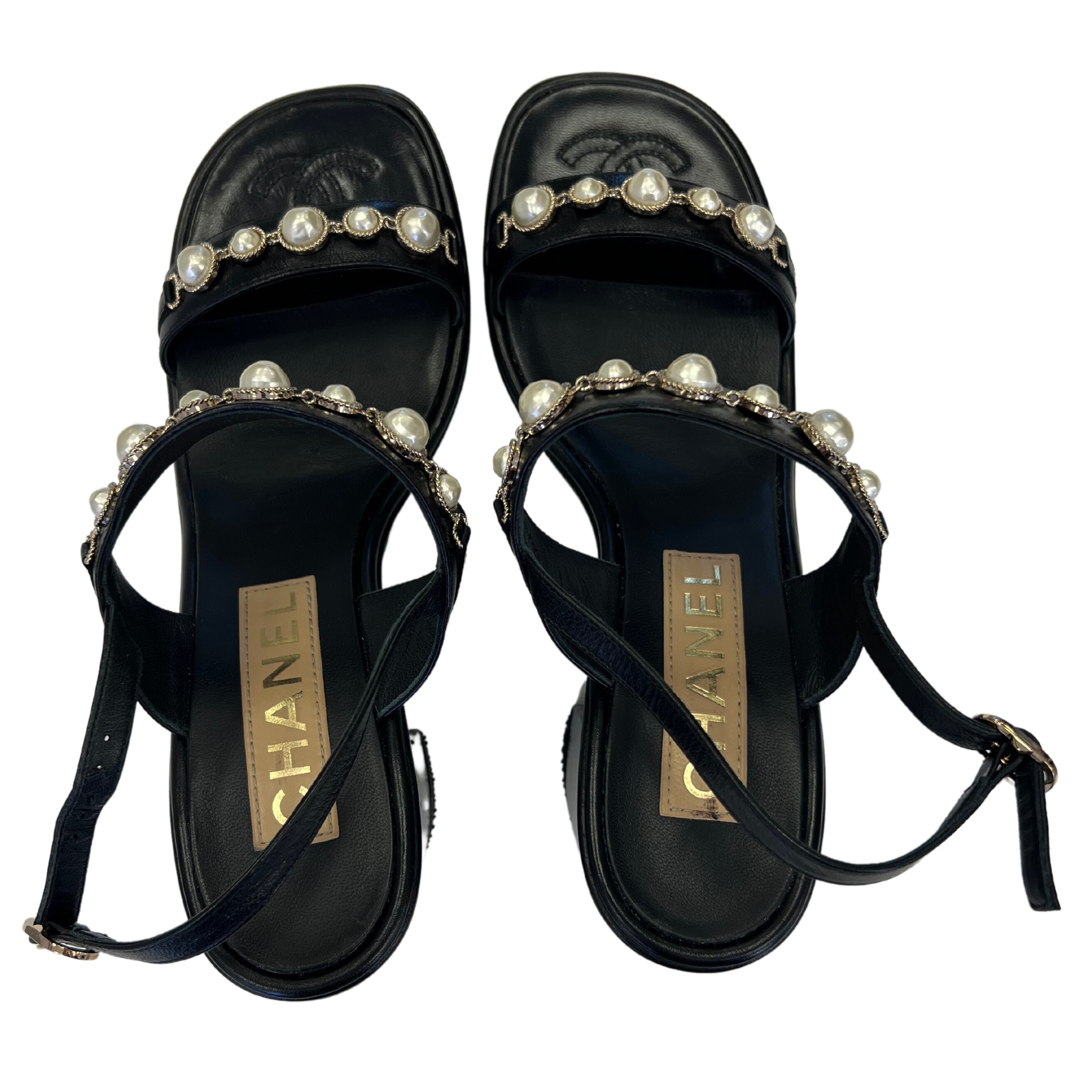 Chanel Slingback Platform