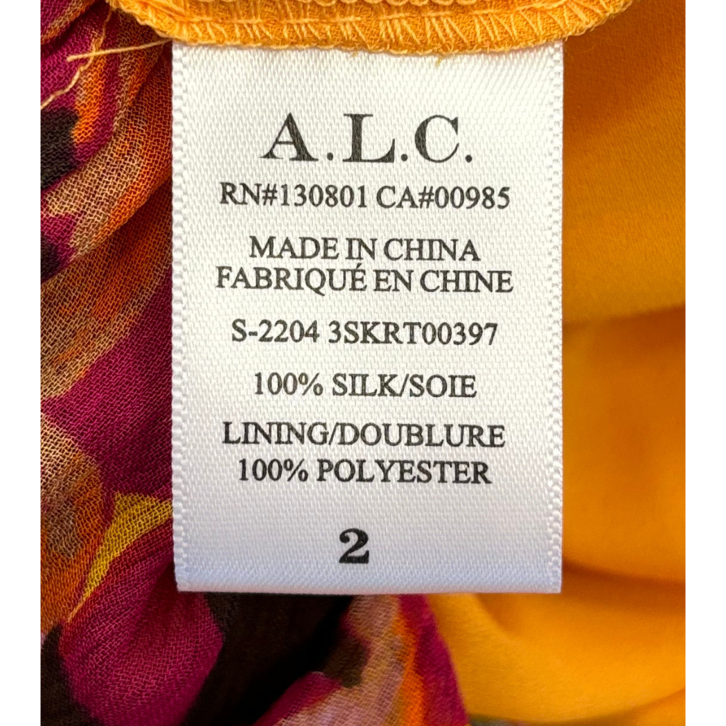 A.L.C. Floral Skirt