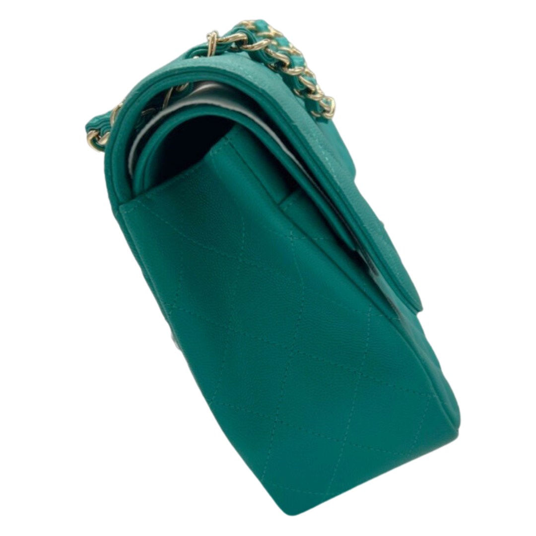 Chanel Jumbo Classic Double Flap Turquoise