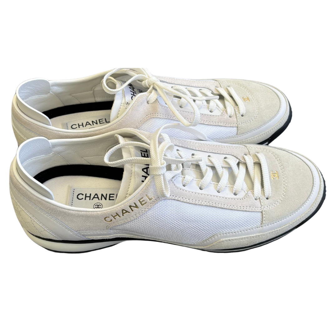 Chanel Suede Sneakers 2023