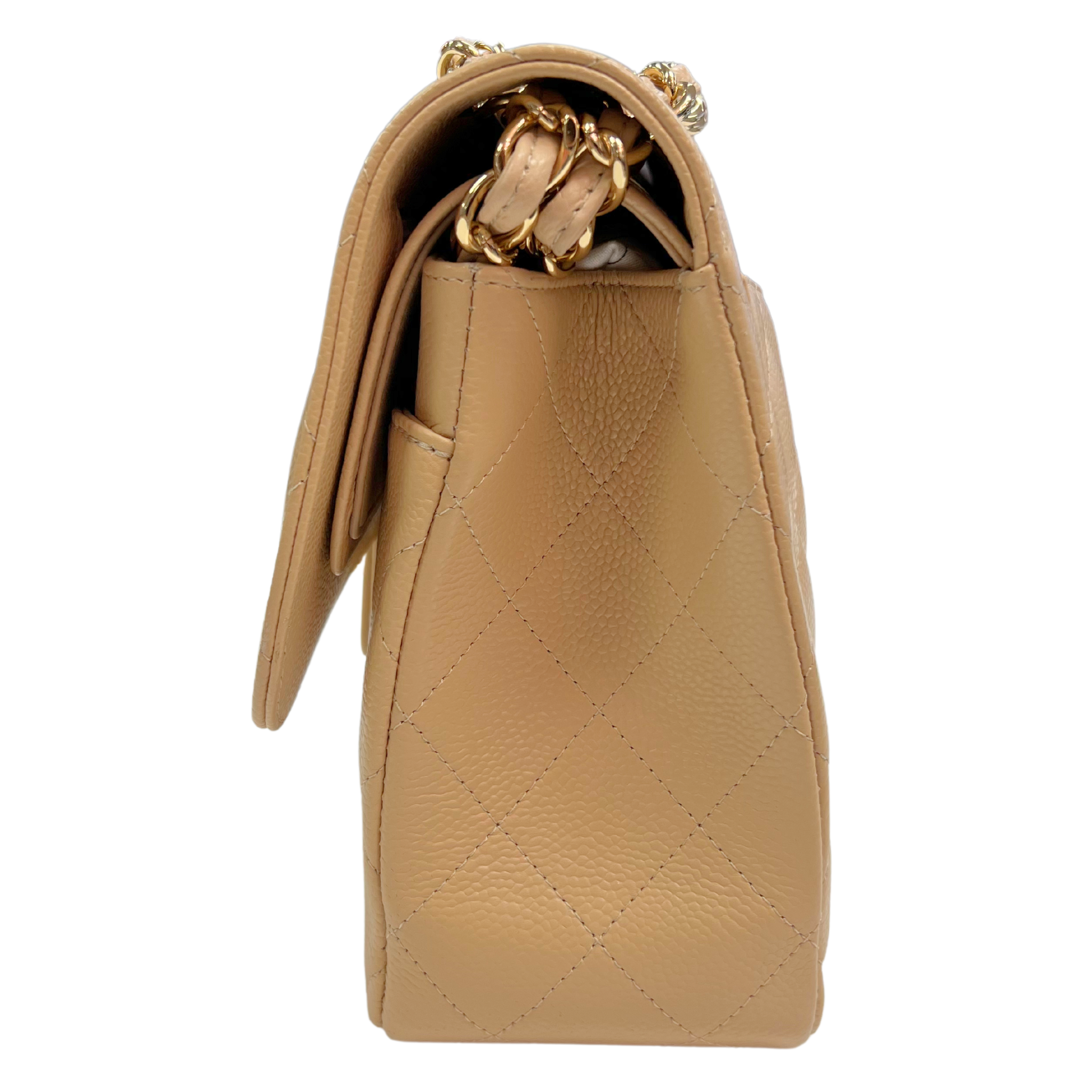 Chanel Jumbo Classic Double Flap Beige