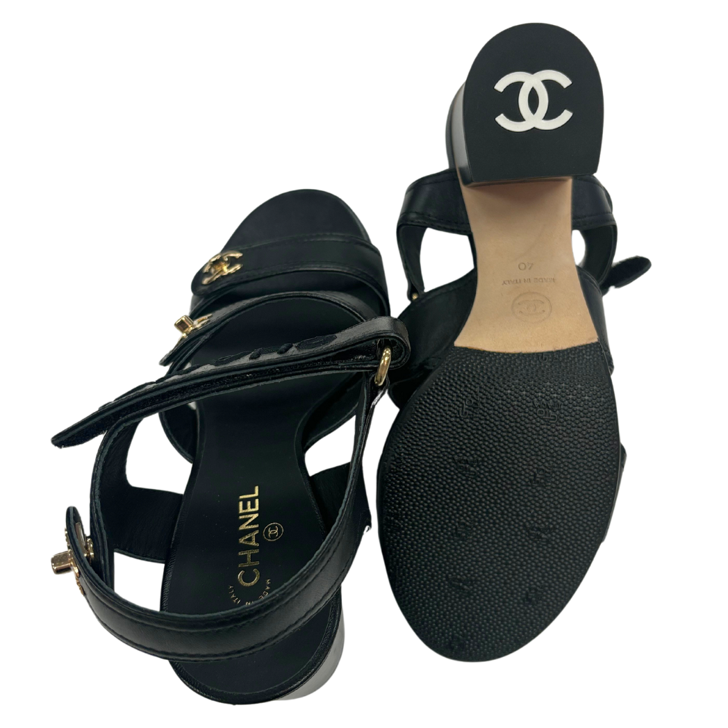 Chanel Platform Sandal