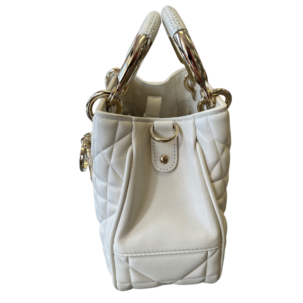 Dior The Lady 95.22 Bag Creme