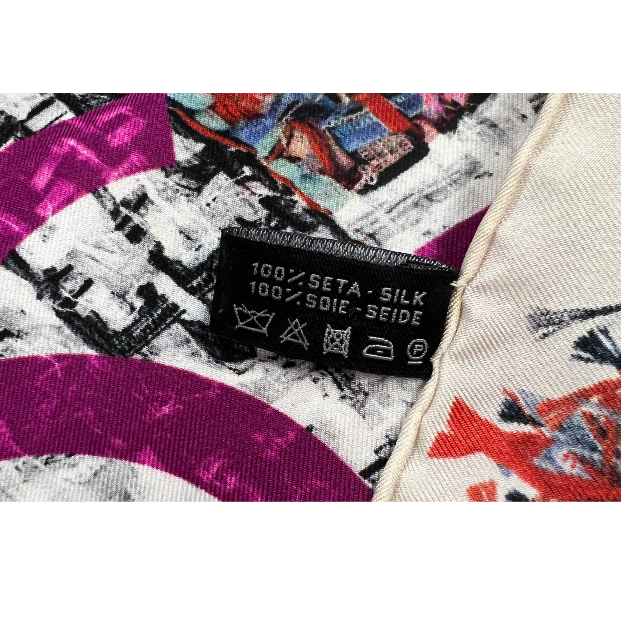 Chanel Silk Tweed Scarf