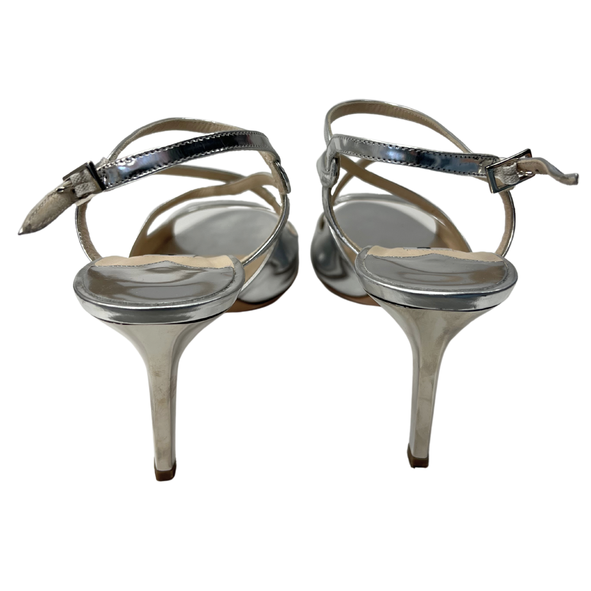 Jimmy Choo Metallic Heels