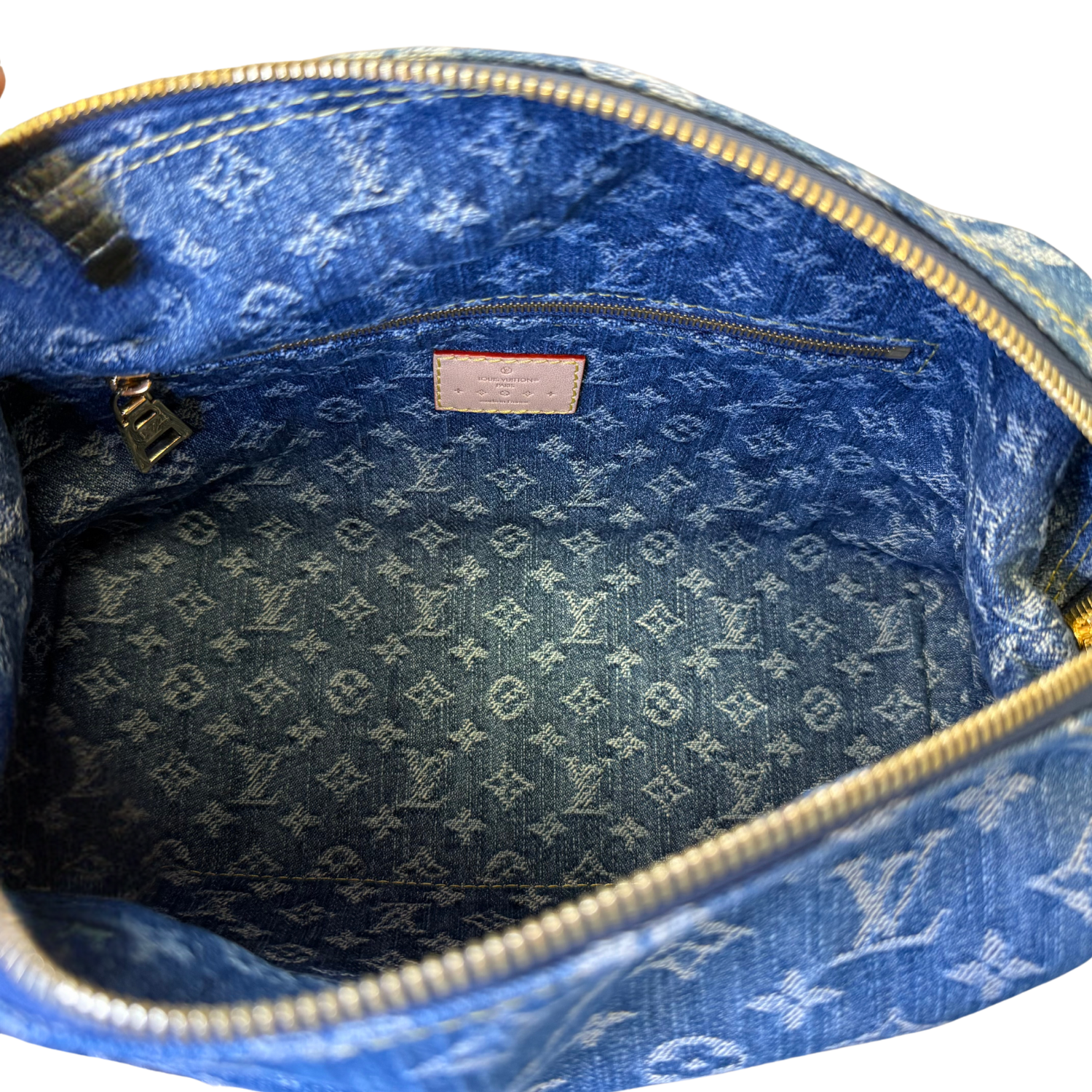 Louis Vuitton Denim Pochette Cosmétique GM