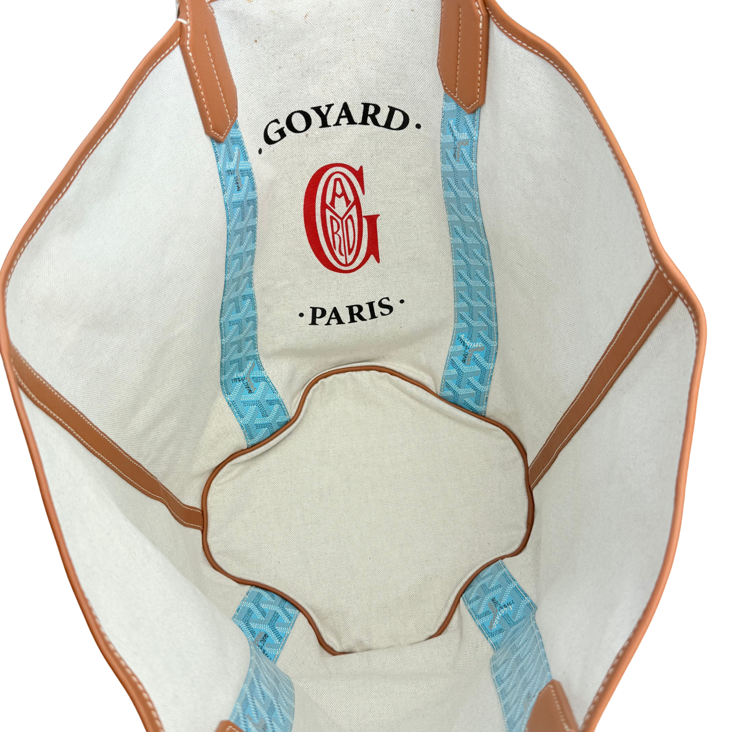 Goyard Goyardine Reversible Belharra Turquoise
