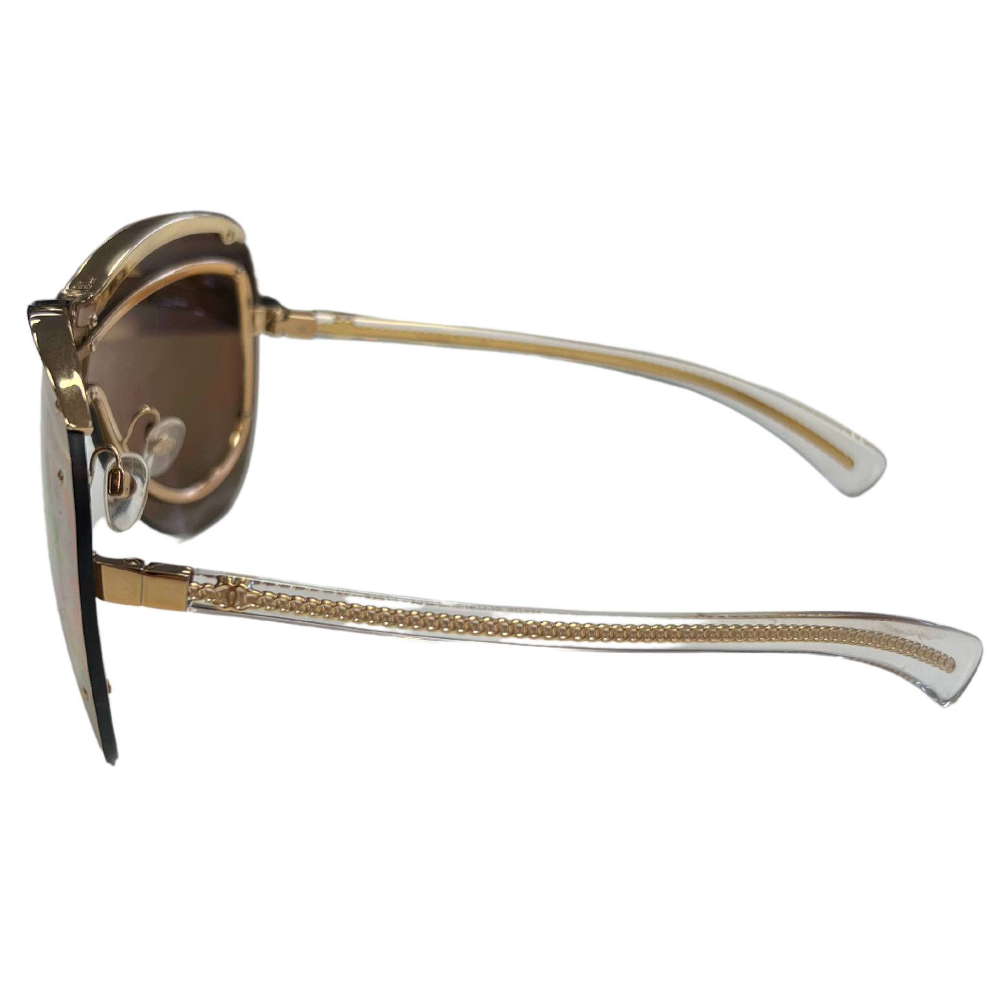 Chanel 18K Shield Sunglasses