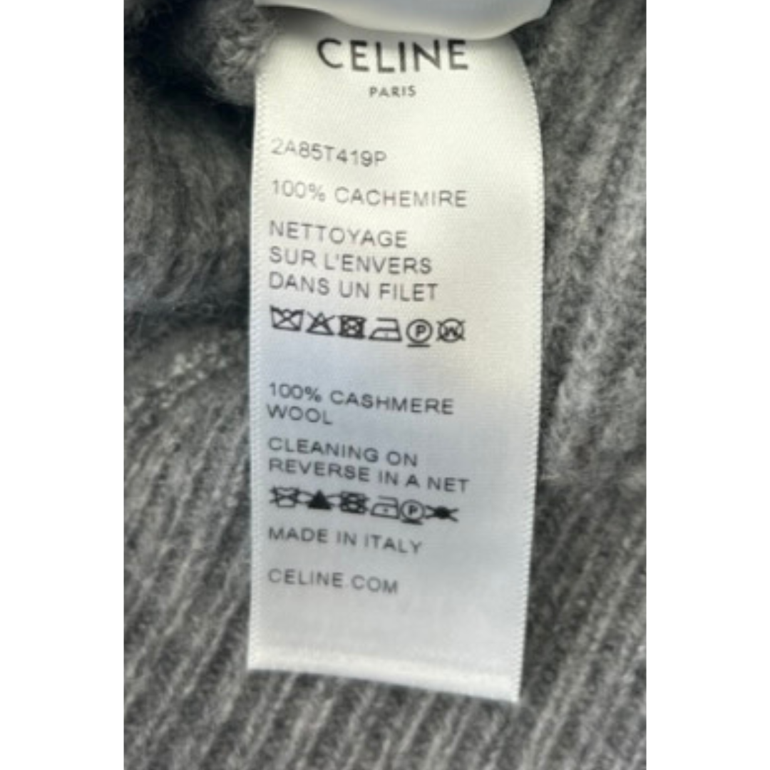 Celine Quarter-Sleeve Turtleneck