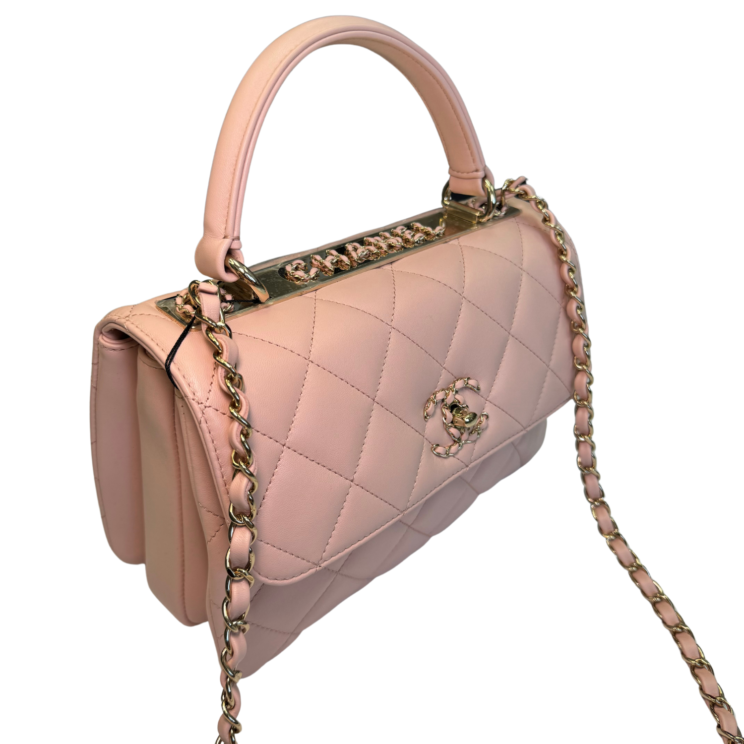 Chanel Classic Small Trendy Flap Bag Pink