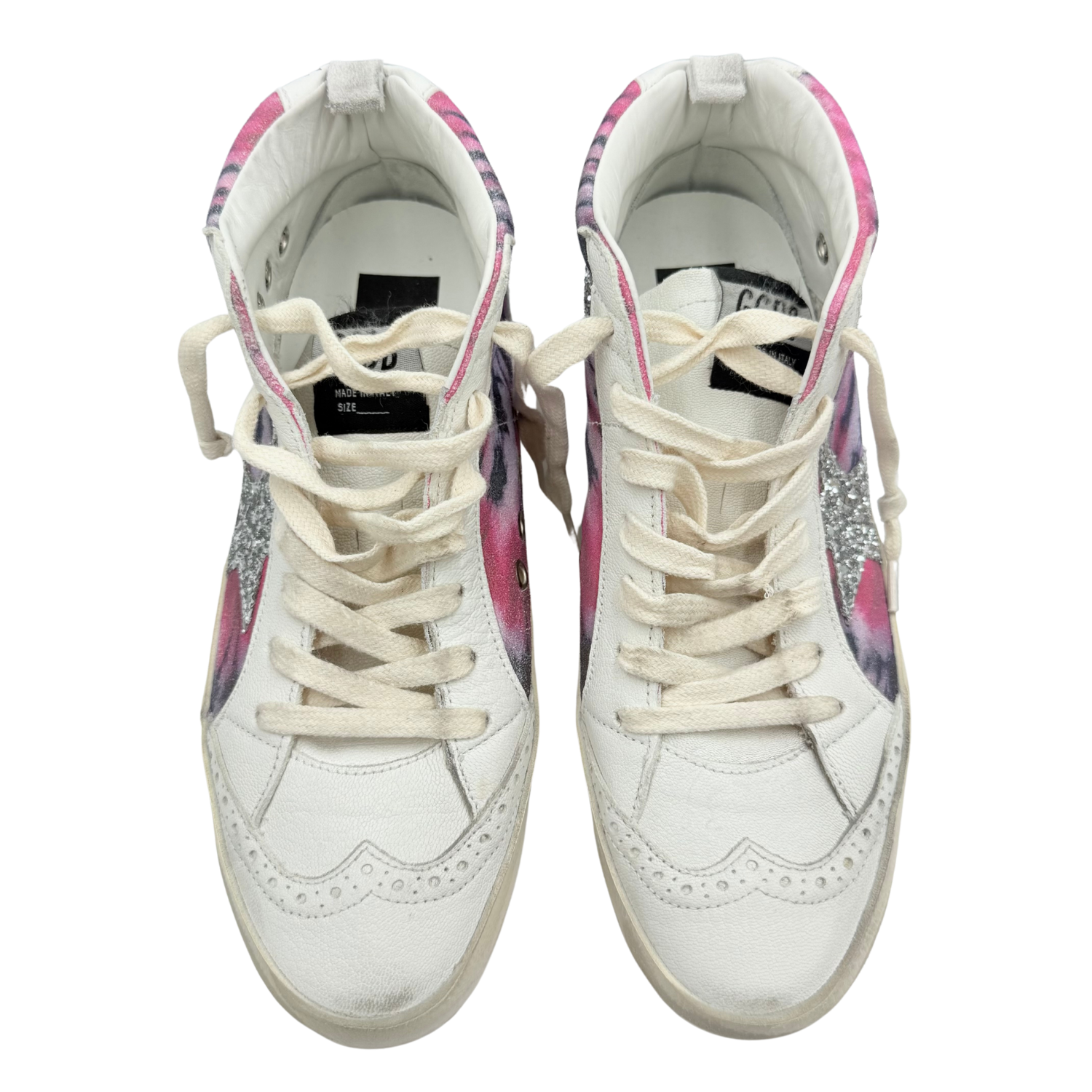 Golden Goose Midstar Tie Dye Suede Sneakers