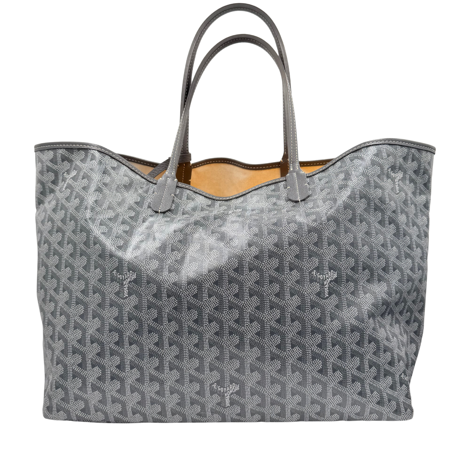 Goyard St. Louis PM Tote Bag Gray
